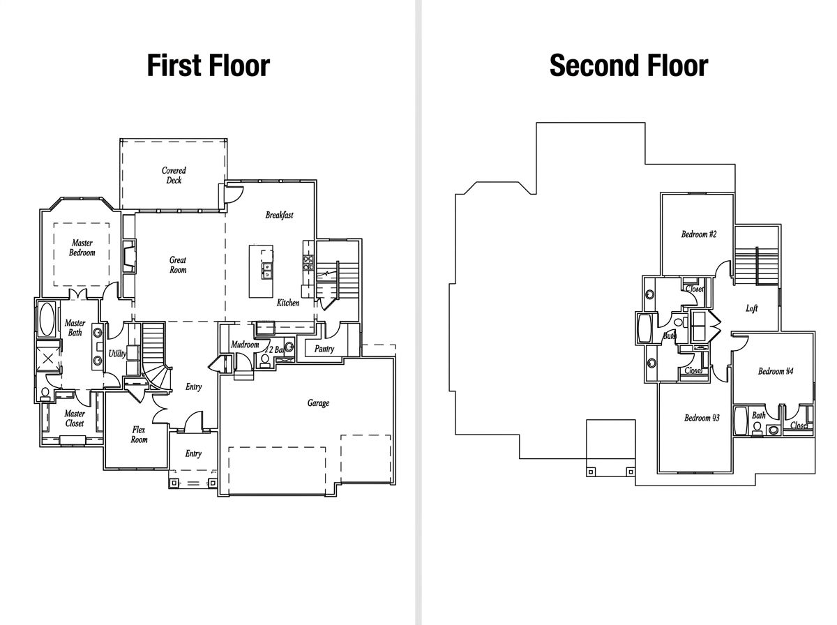 New Mark Homes KC floorplan