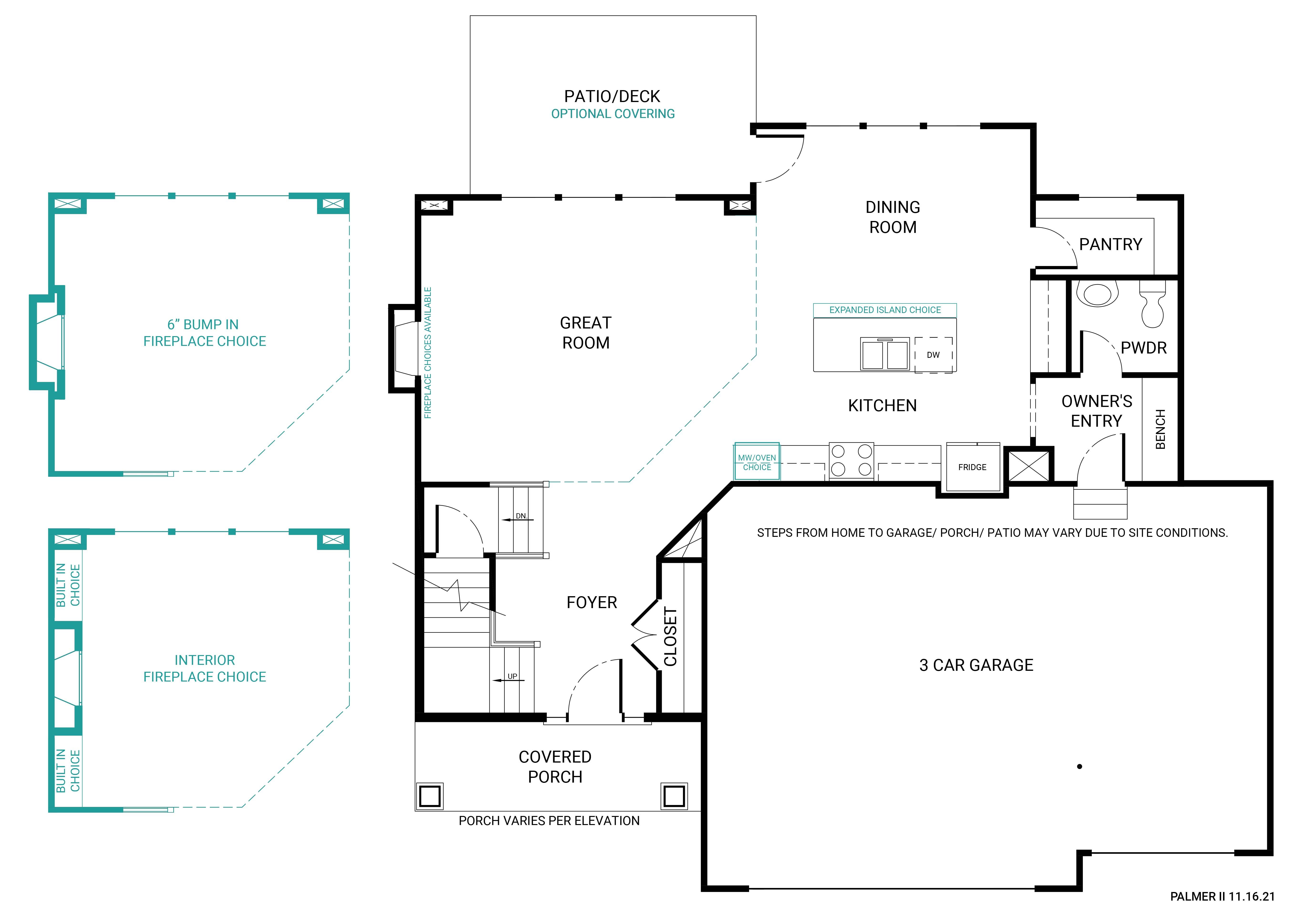 Summit Homes floorplan