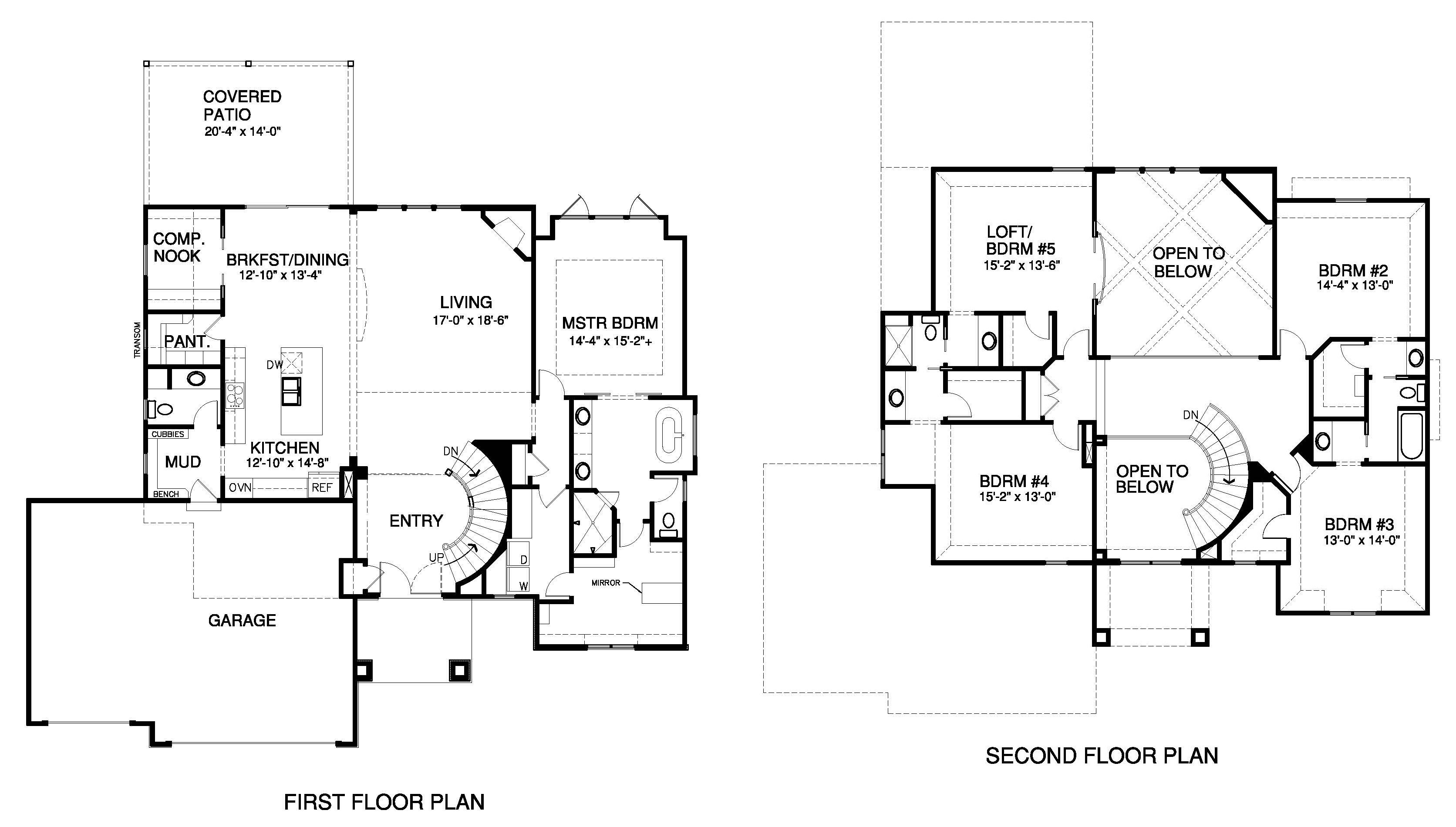 Don Julian Builders, Inc. floorplan