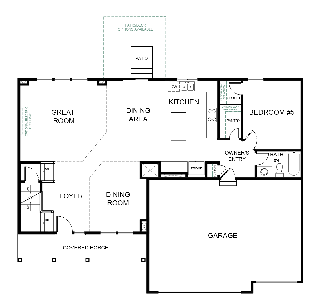 Summit Homes floorplan