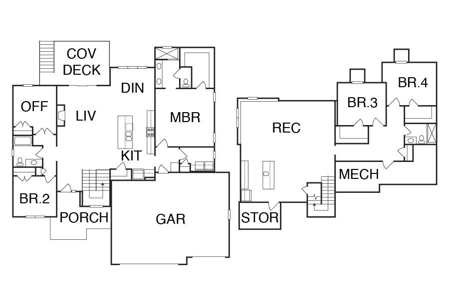 Drippé Homes Inc floorplan