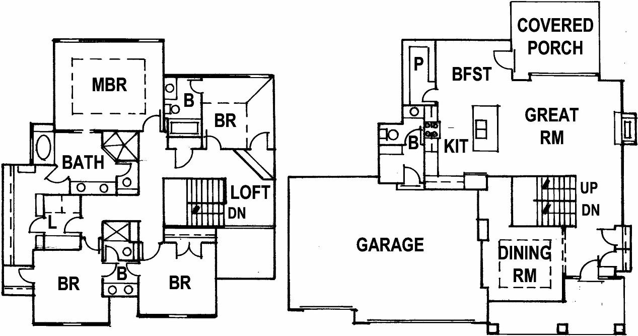 Prieb Homes Inc floorplan