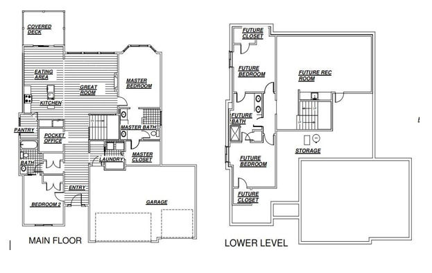 Dave Richards Homebuilding, Inc. floorplan