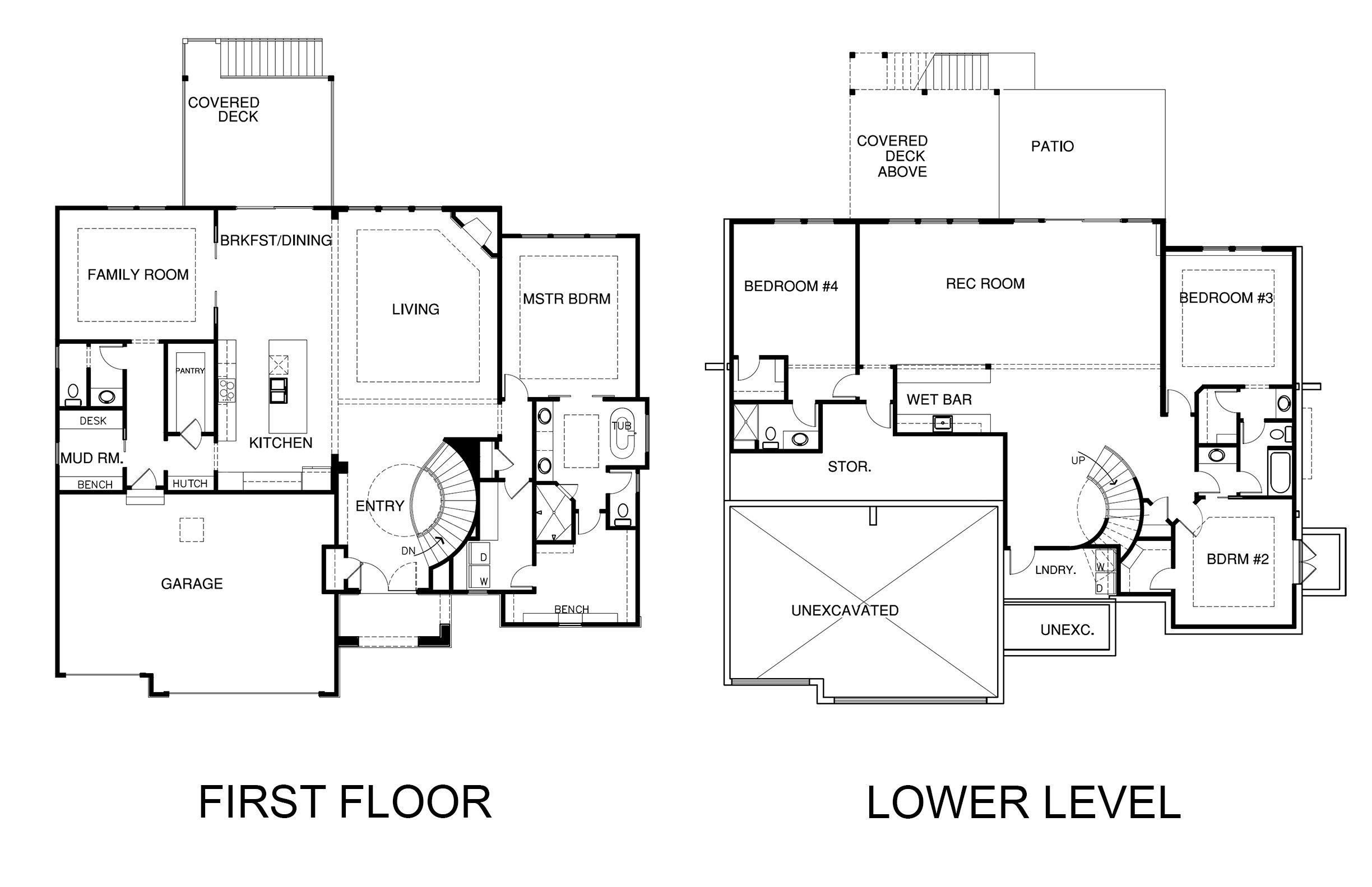 Don Julian Builders, Inc. floorplan