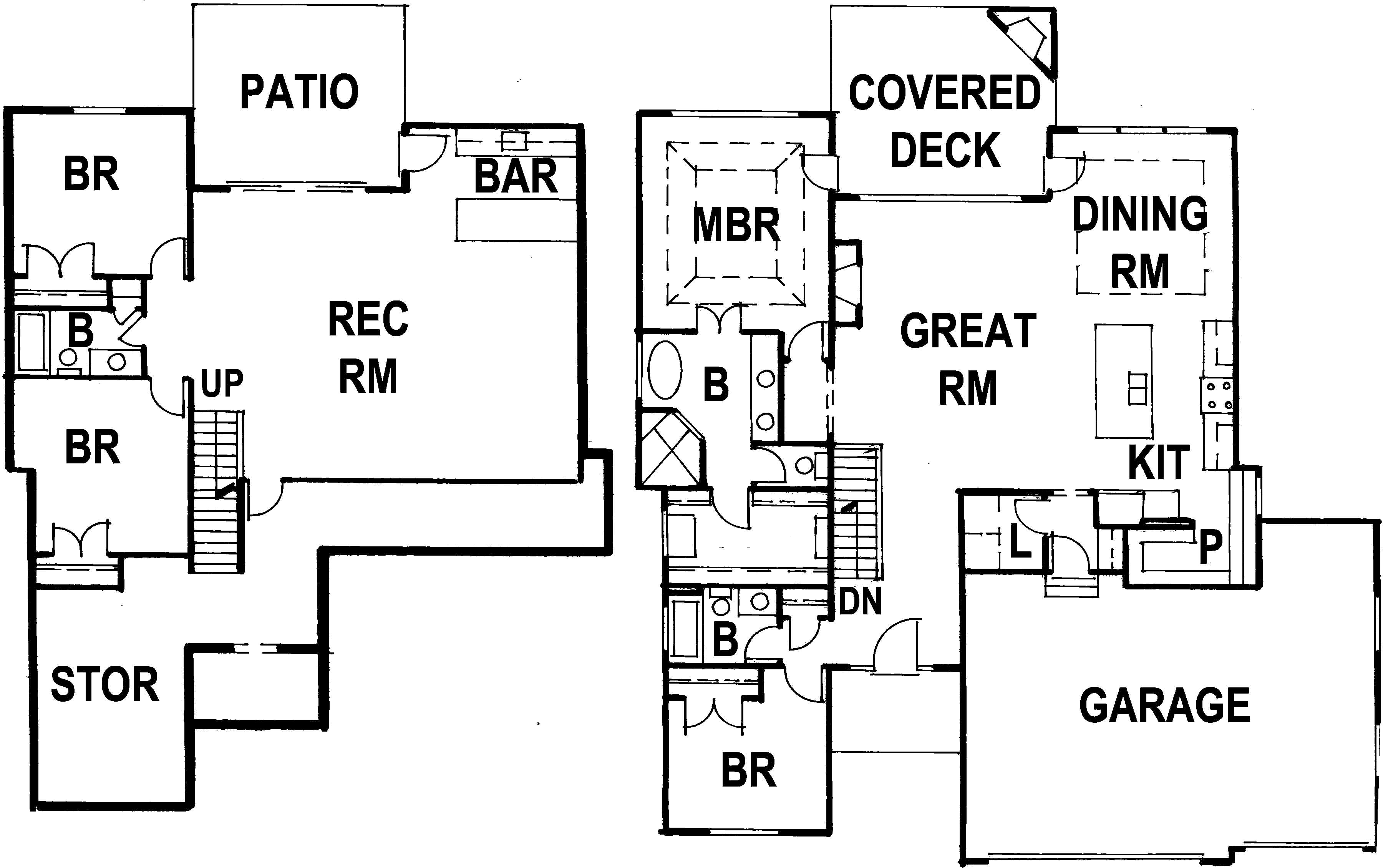 Walker Custom Homes floorplan