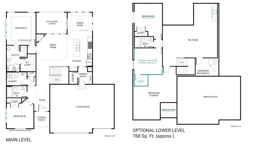 Summit Homes floorplan