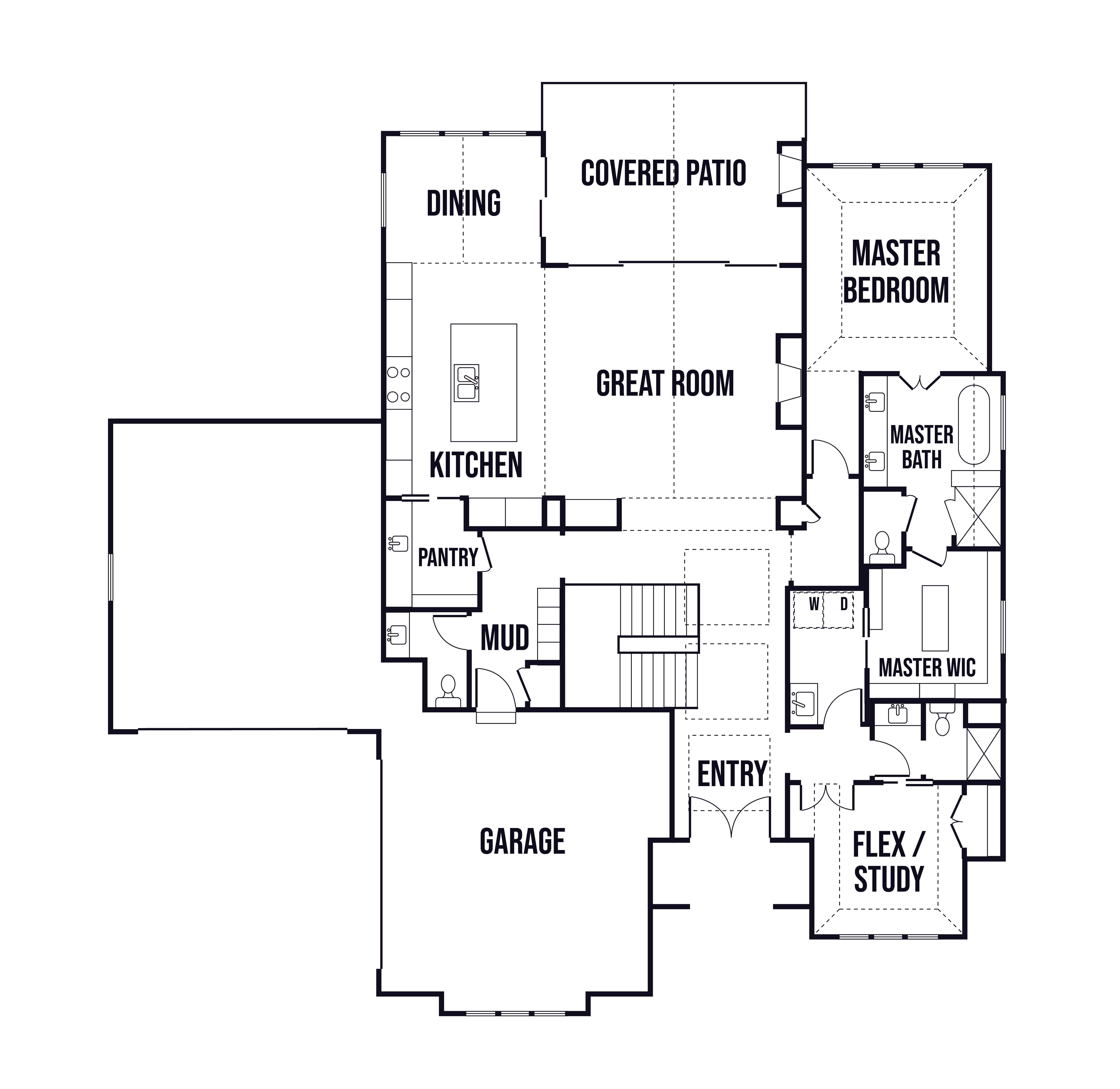 Dusty Rhodes Homes floorplan