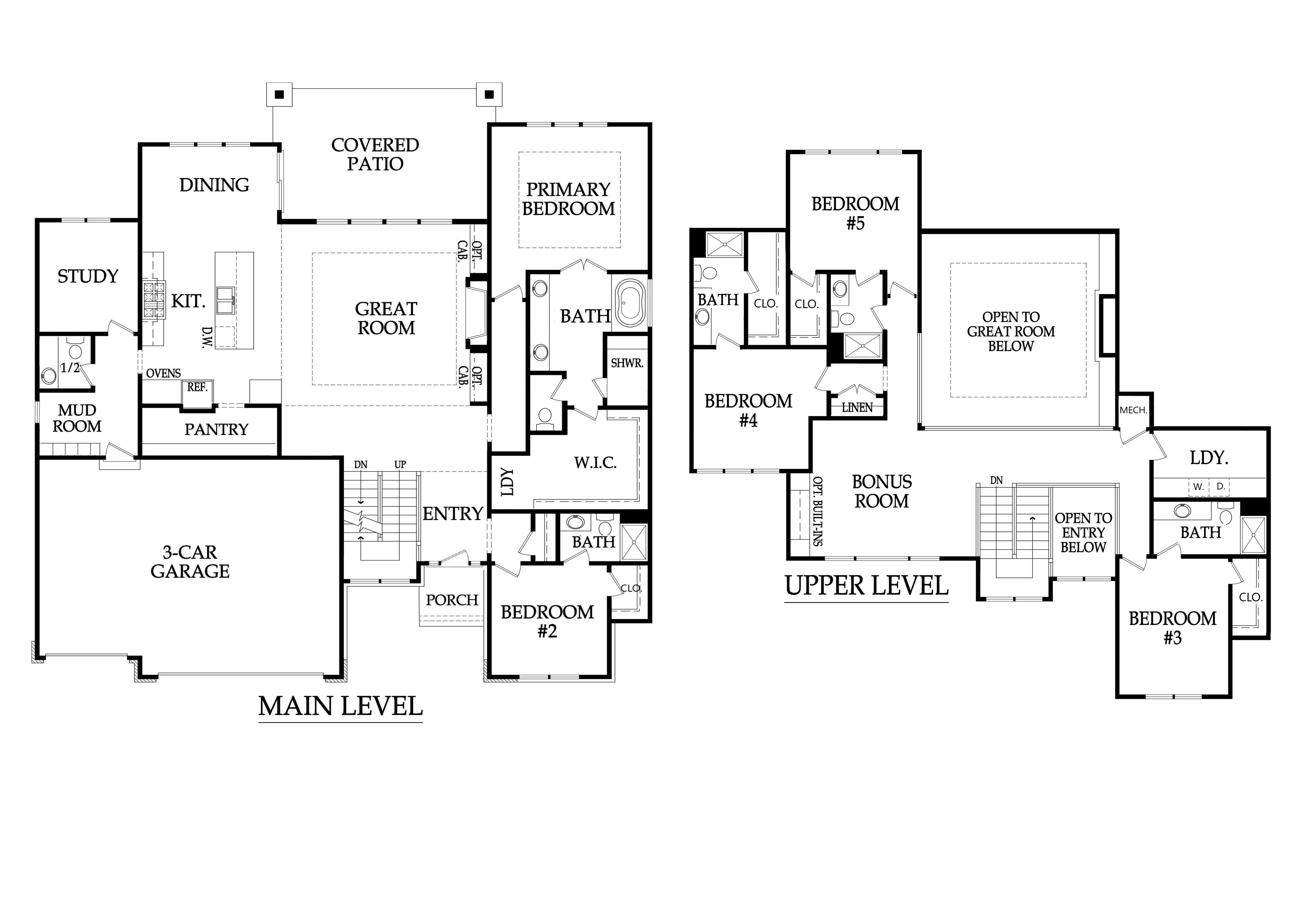 Bickimer Homes floorplan