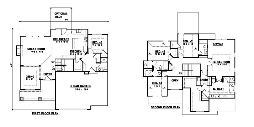 Prieb Homes Inc floorplan