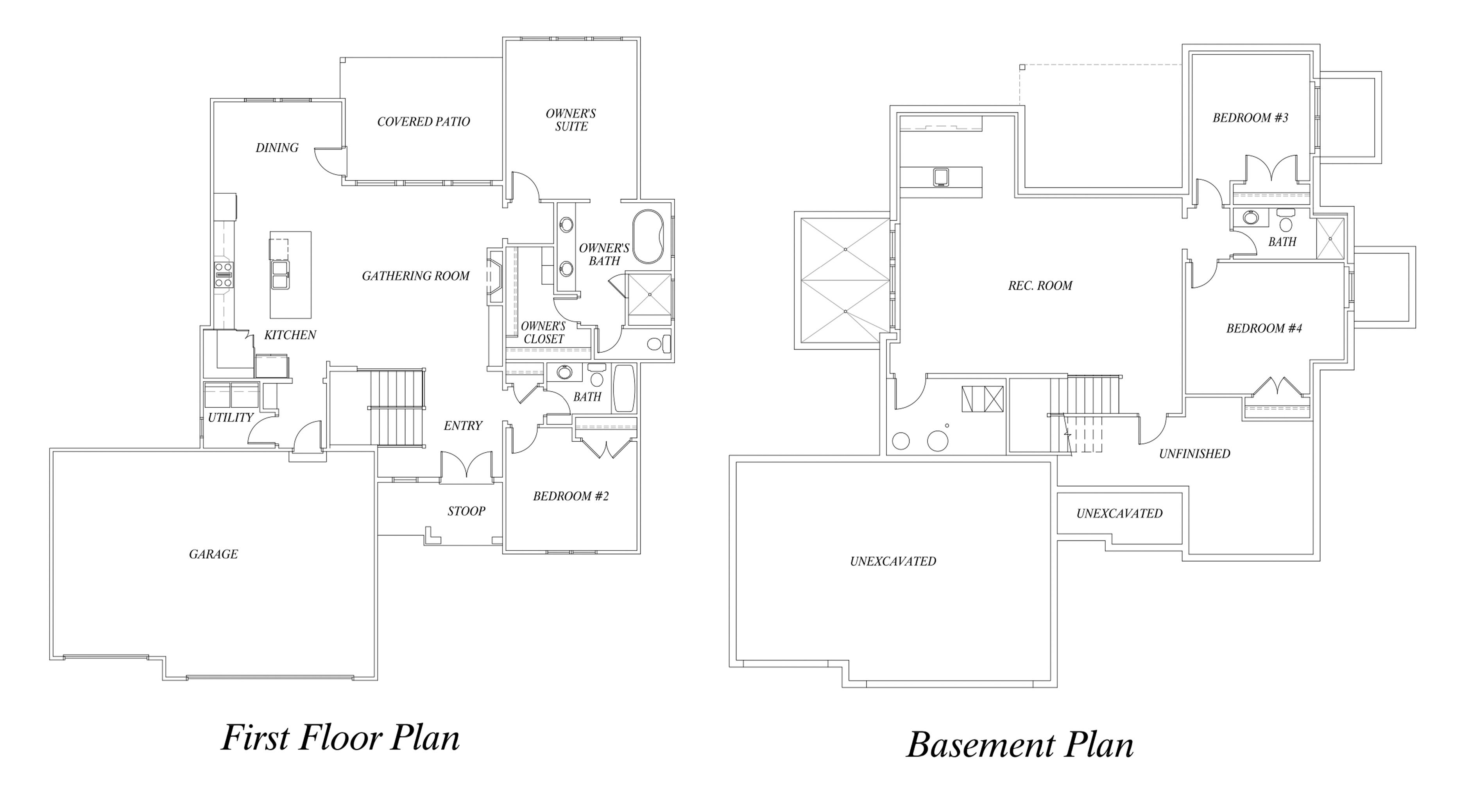 Encore Building Company floorplan