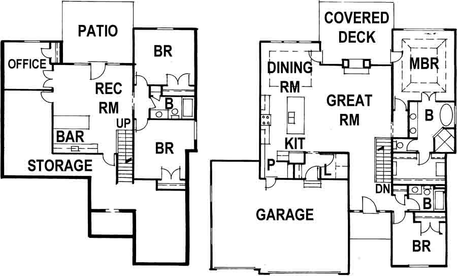 Walker Custom Homes floorplan
