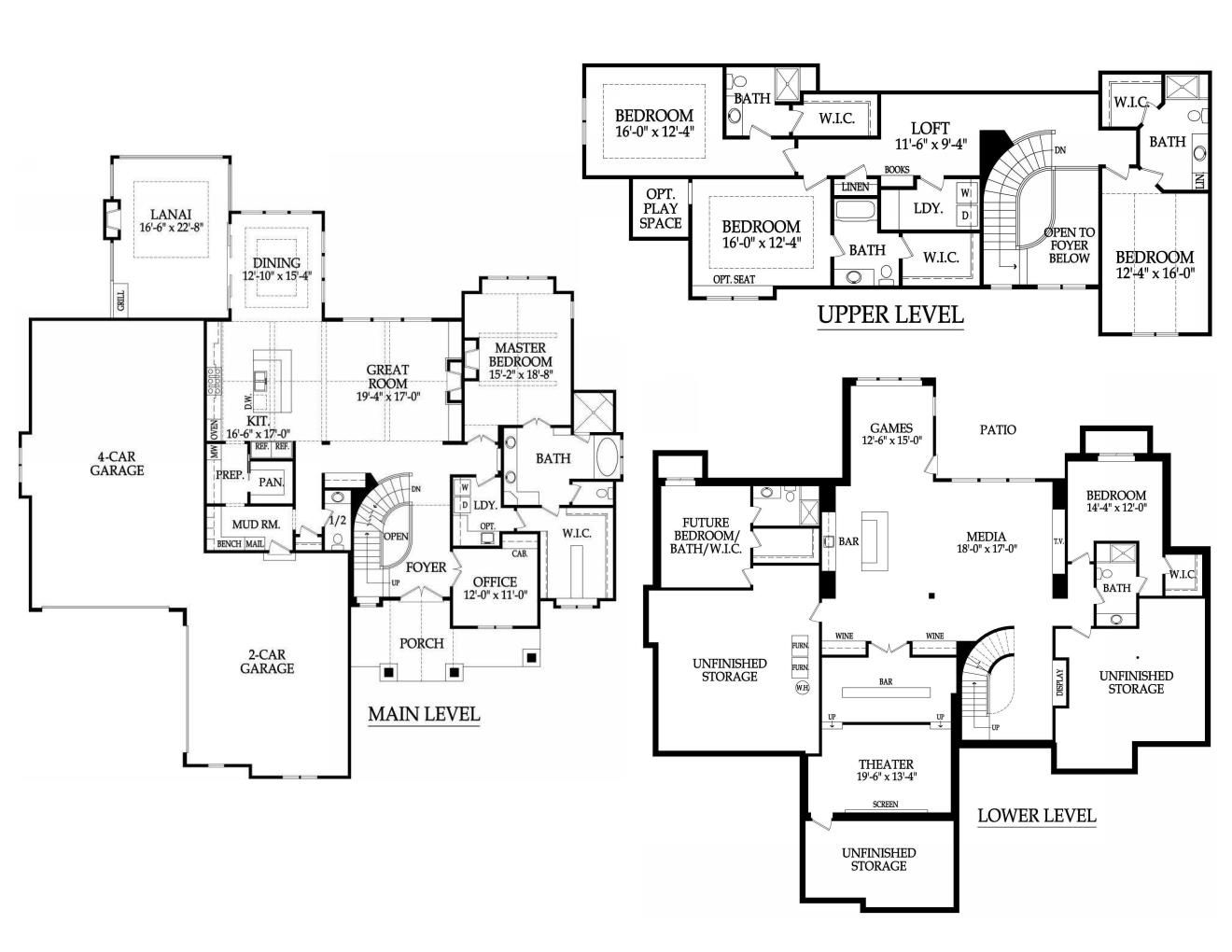 Starr Homes floorplan
