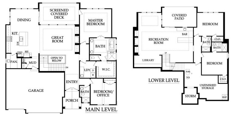 Roeser Homes floorplan