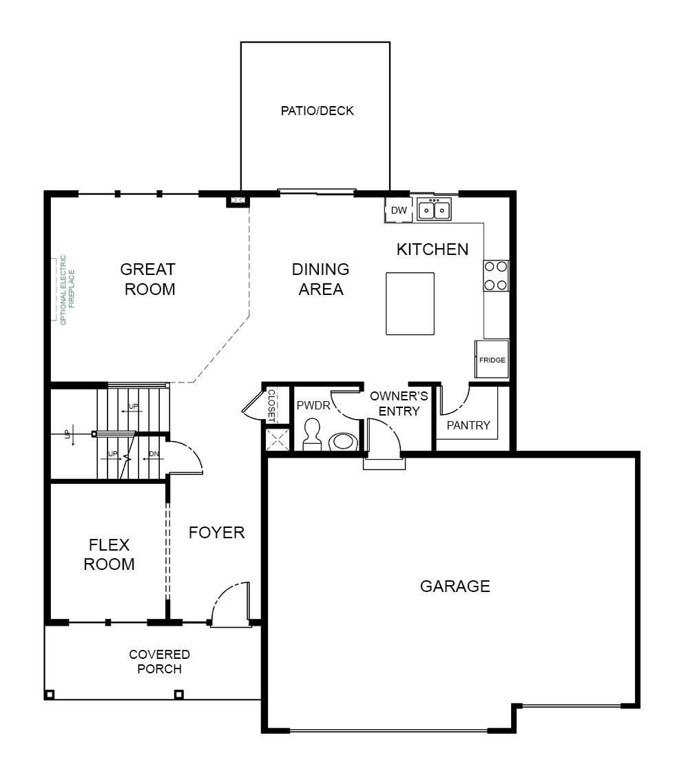 Summit Homes floorplan
