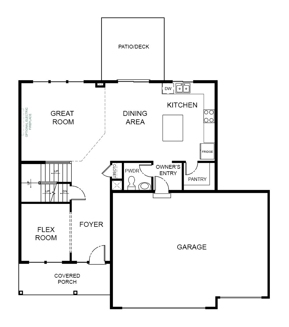 Summit Homes floorplan
