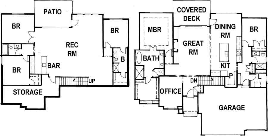 New Mark Homes KC floorplan