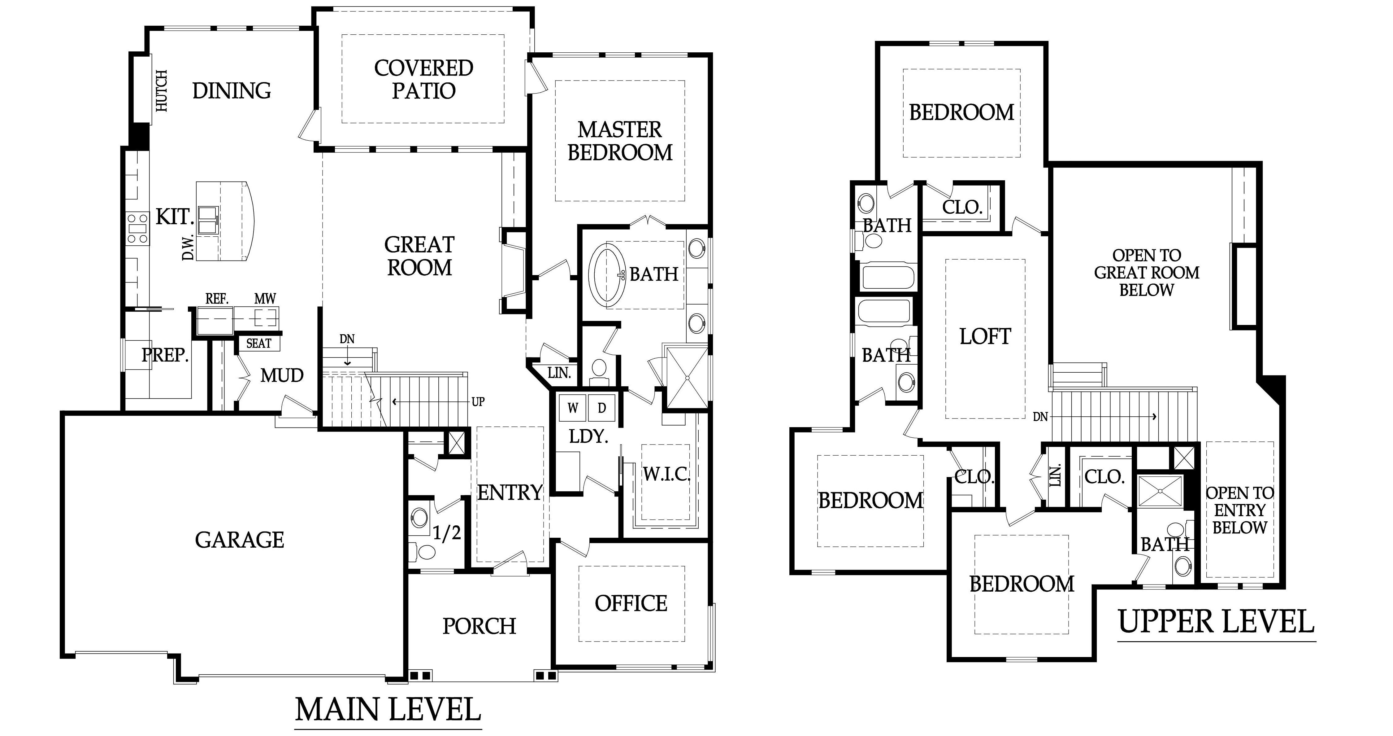 Roeser Homes floorplan