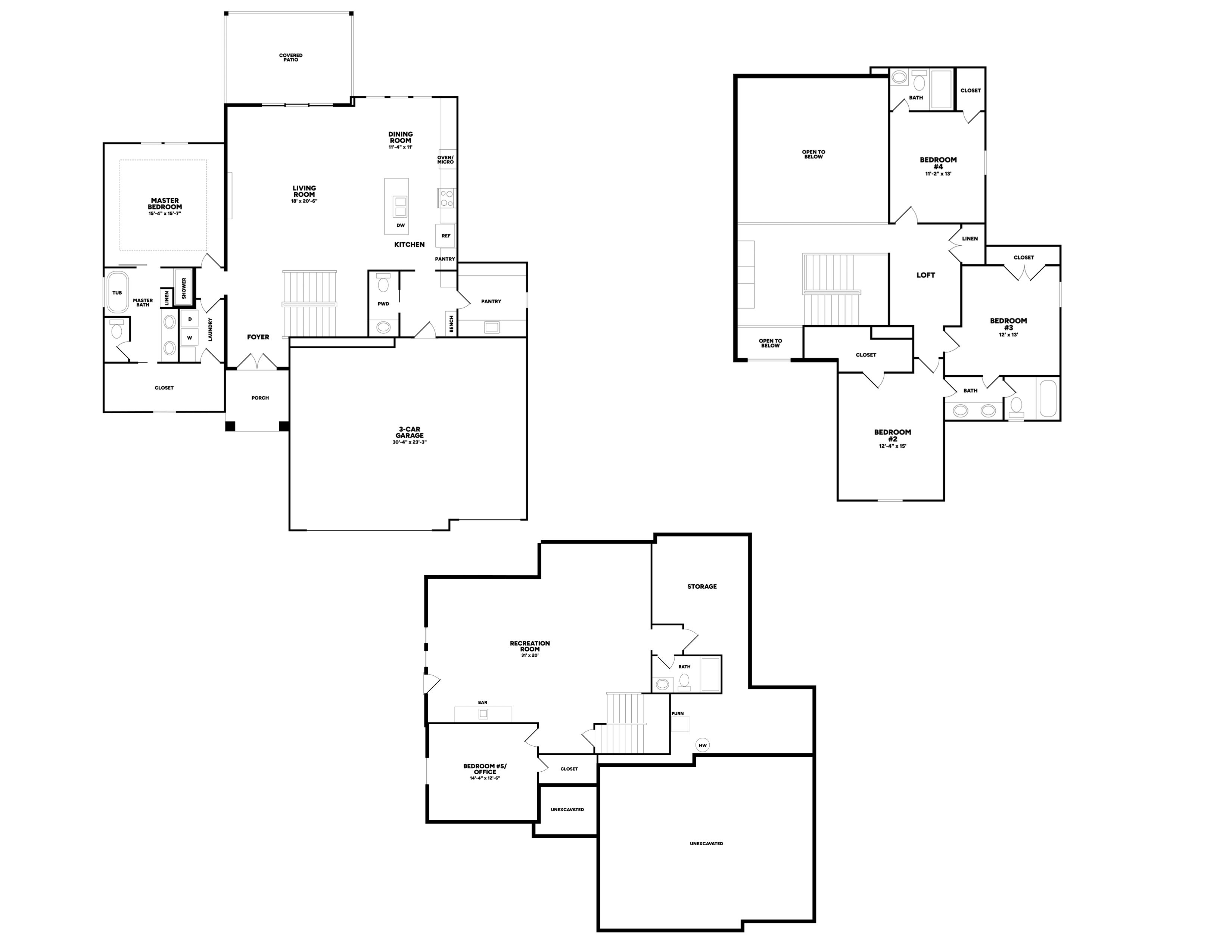 TruMark Homes floorplan