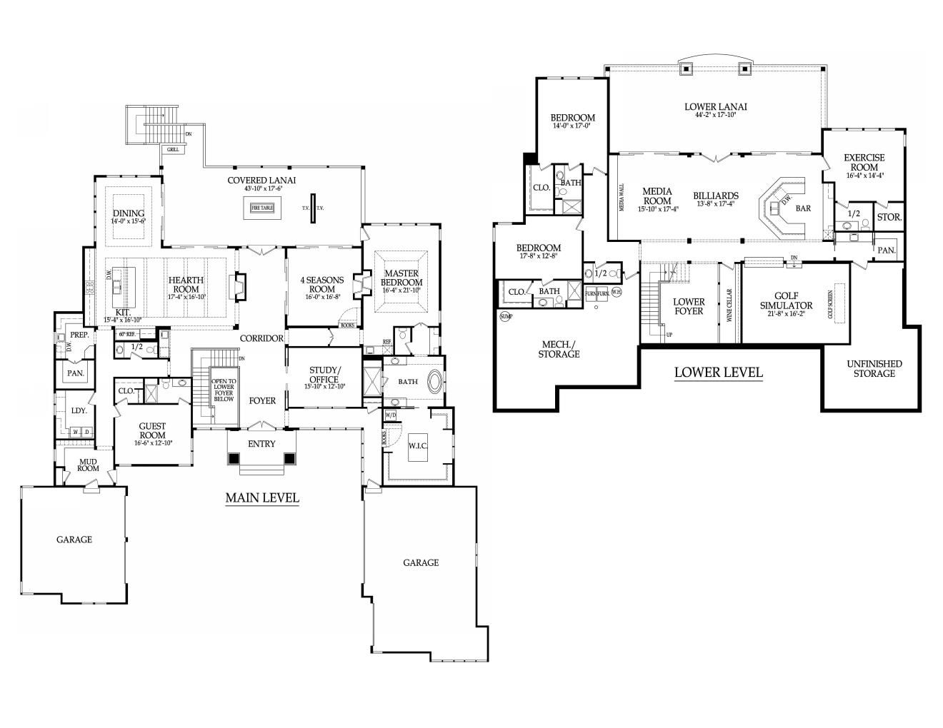 Starr Homes floorplan