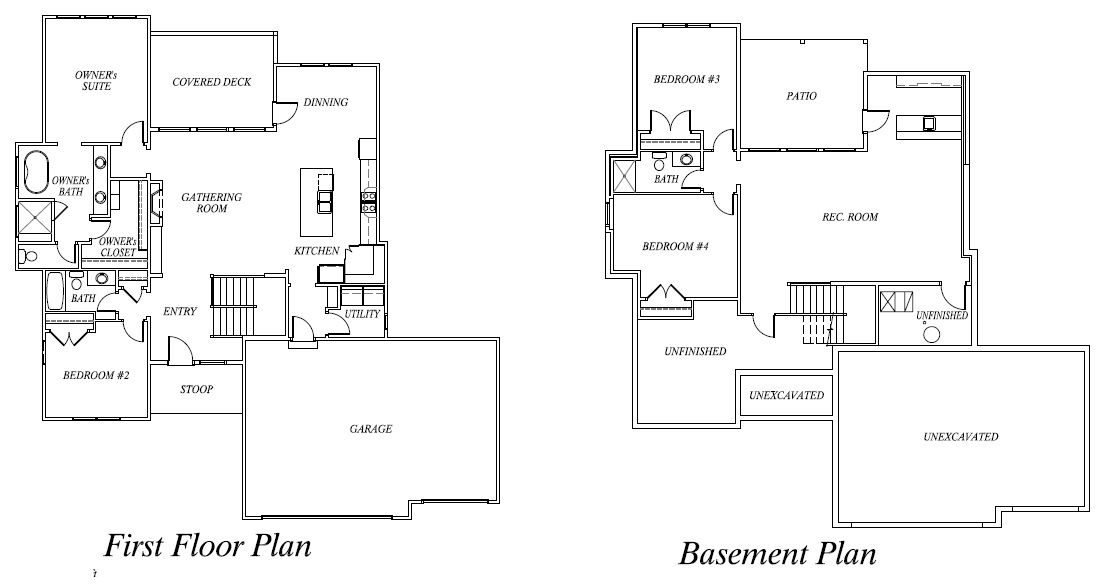 Encore Building Company floorplan