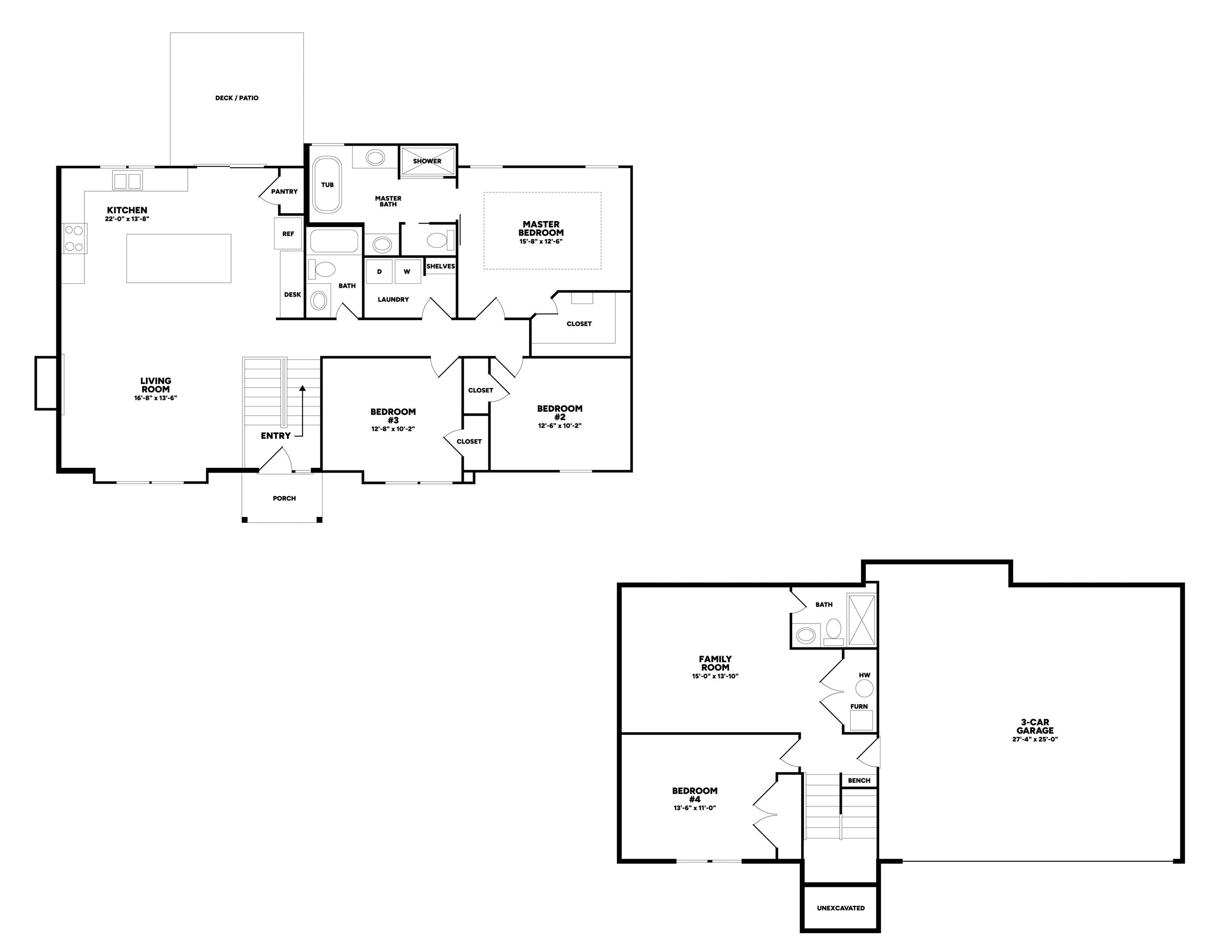 TruMark Homes floorplan