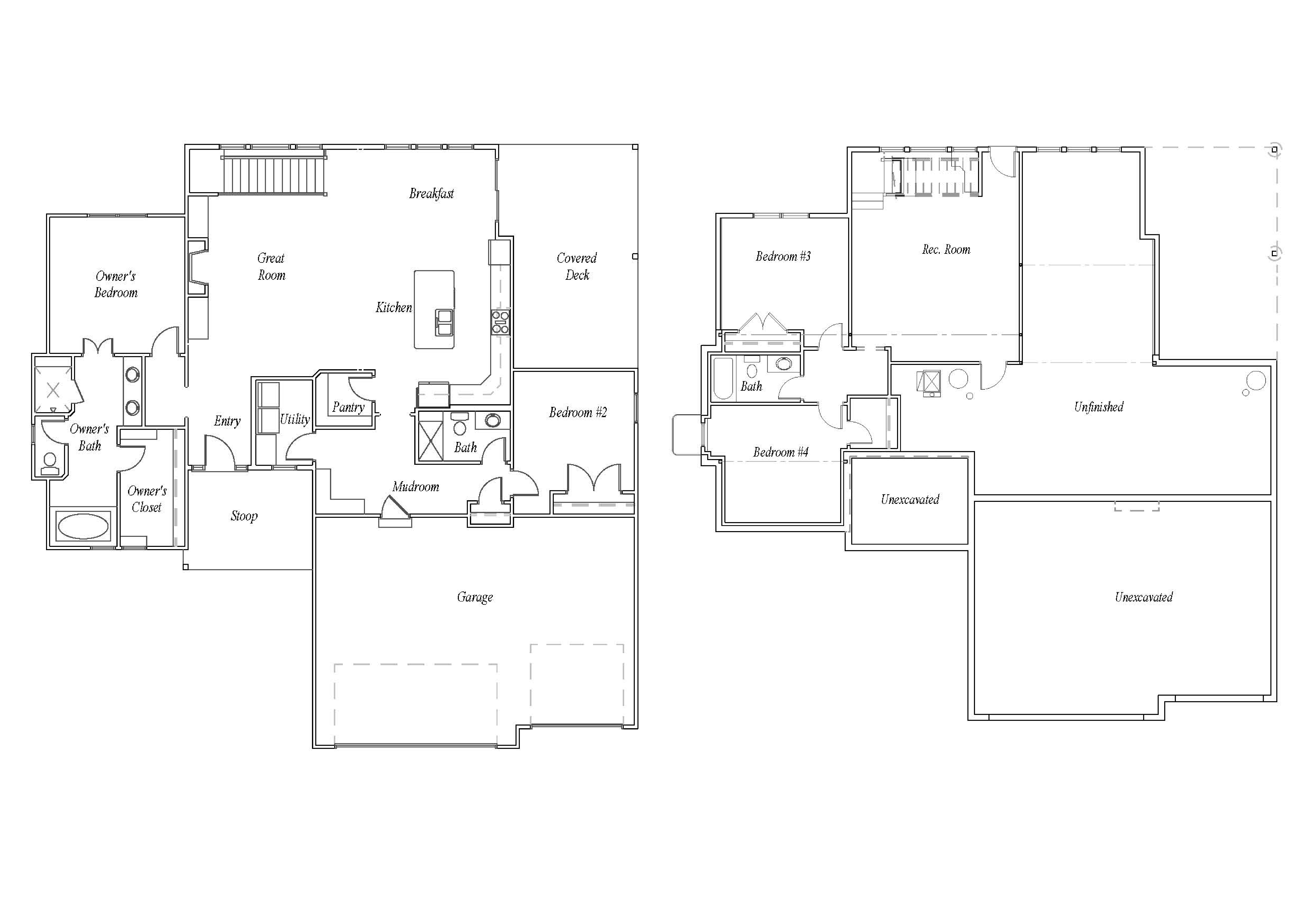 New Mark Homes KC floorplan