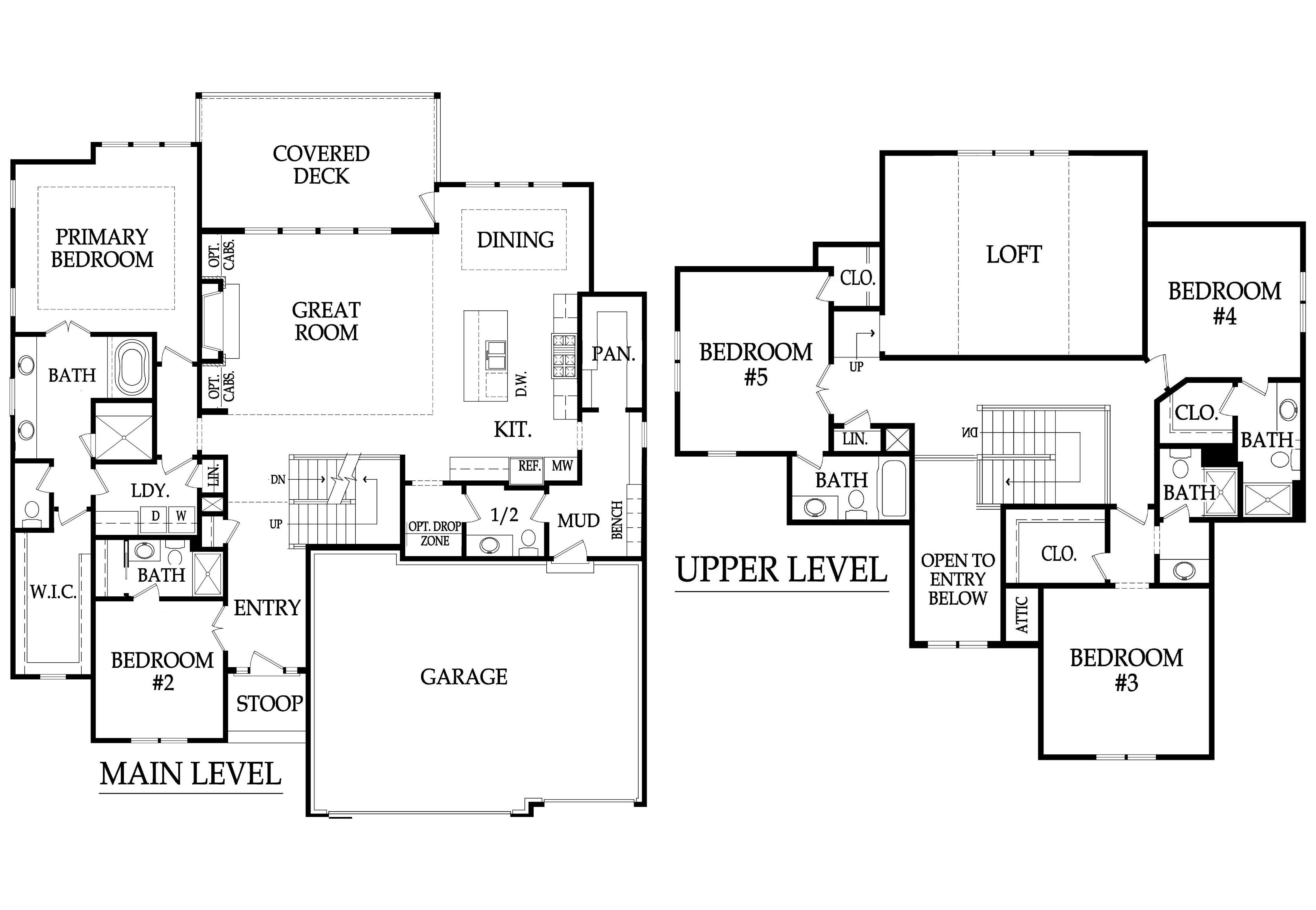 Bickimer Homes floorplan