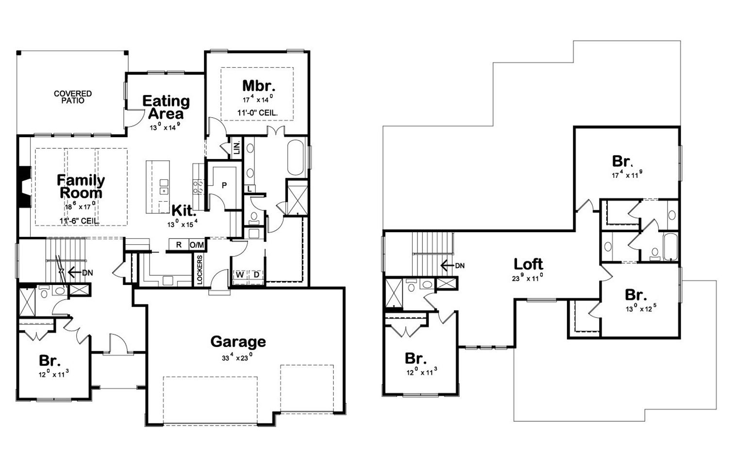 French Homes Inc floorplan