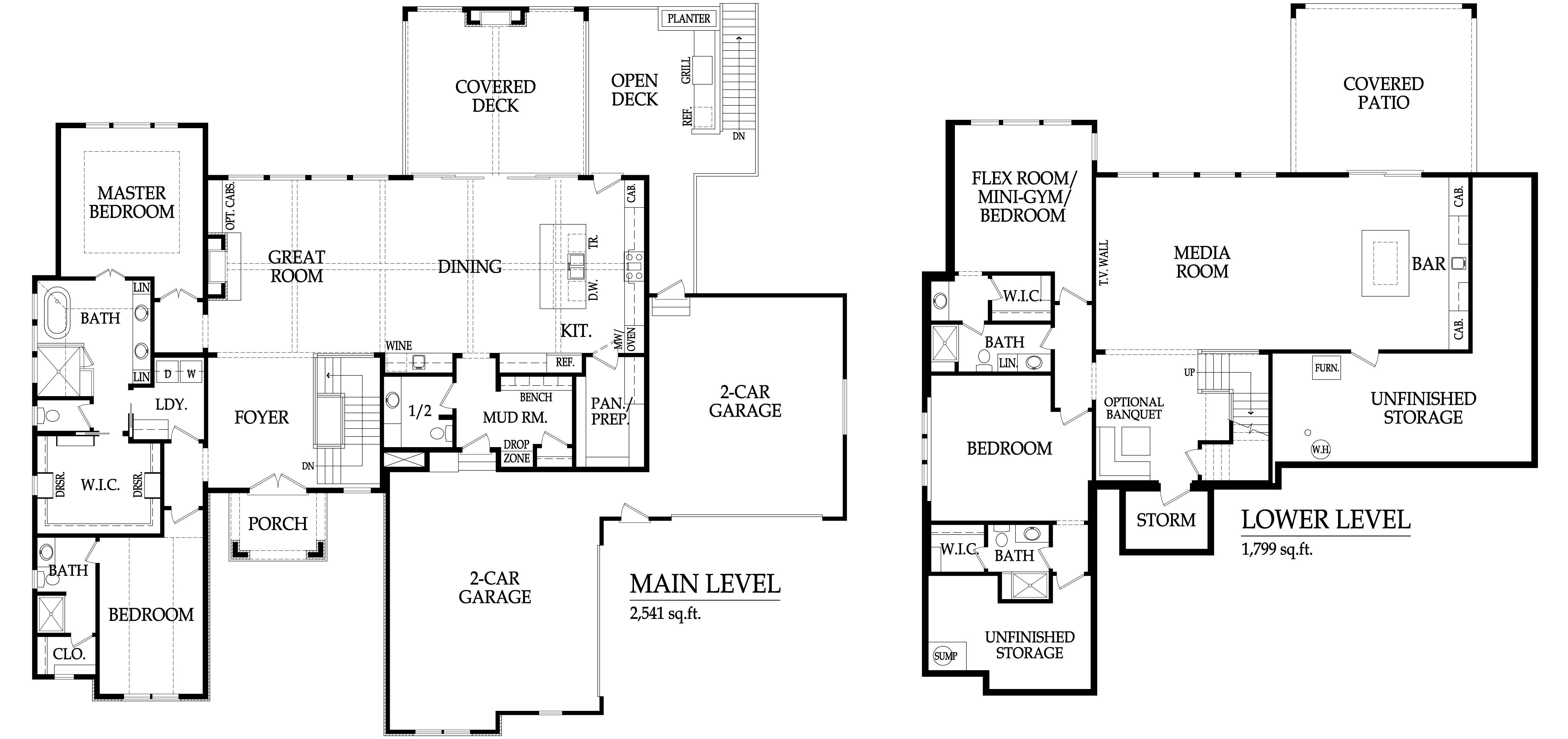 J.S. Robinson Fine Homes floorplan
