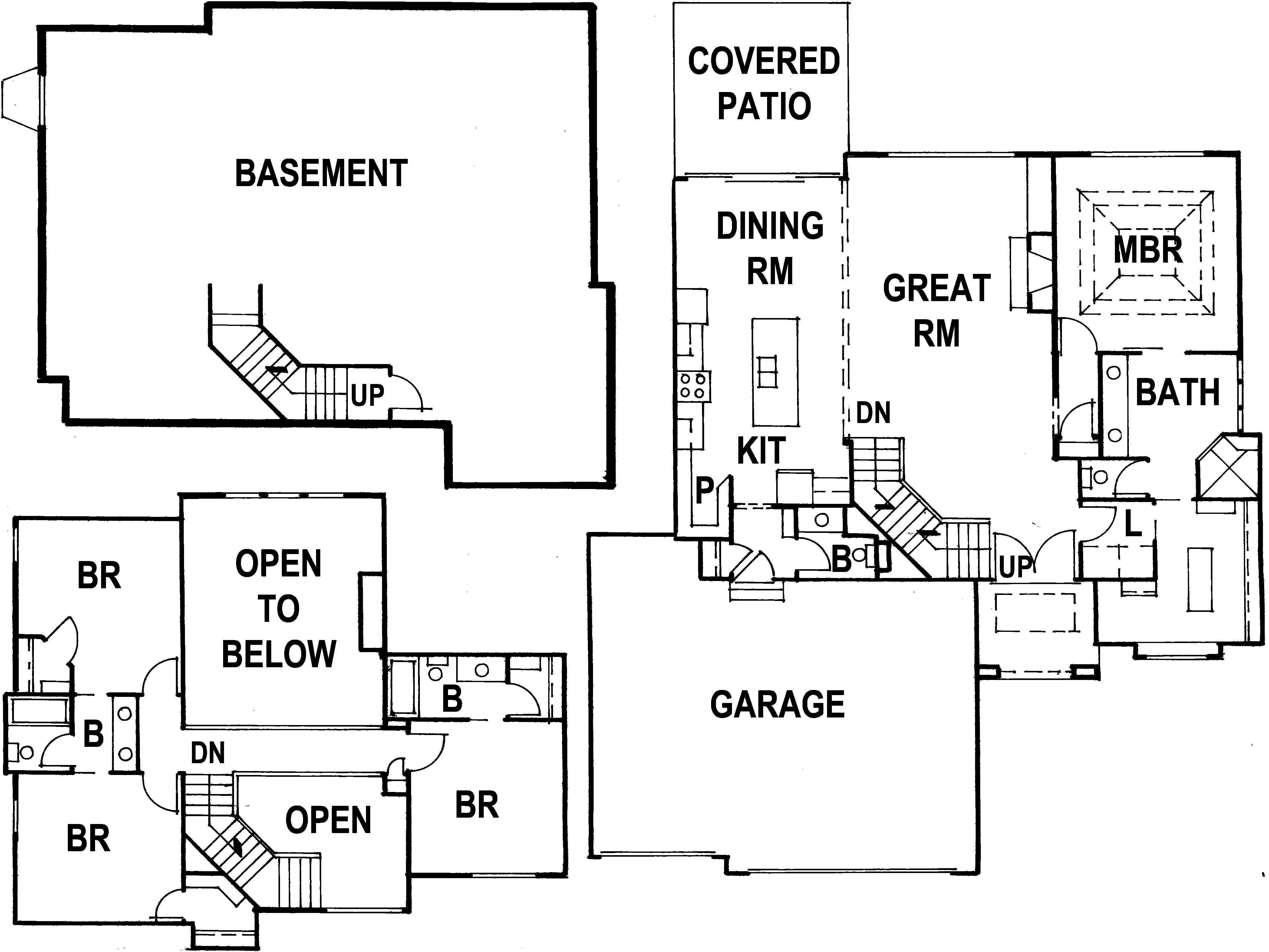 Walker Custom Homes floorplan