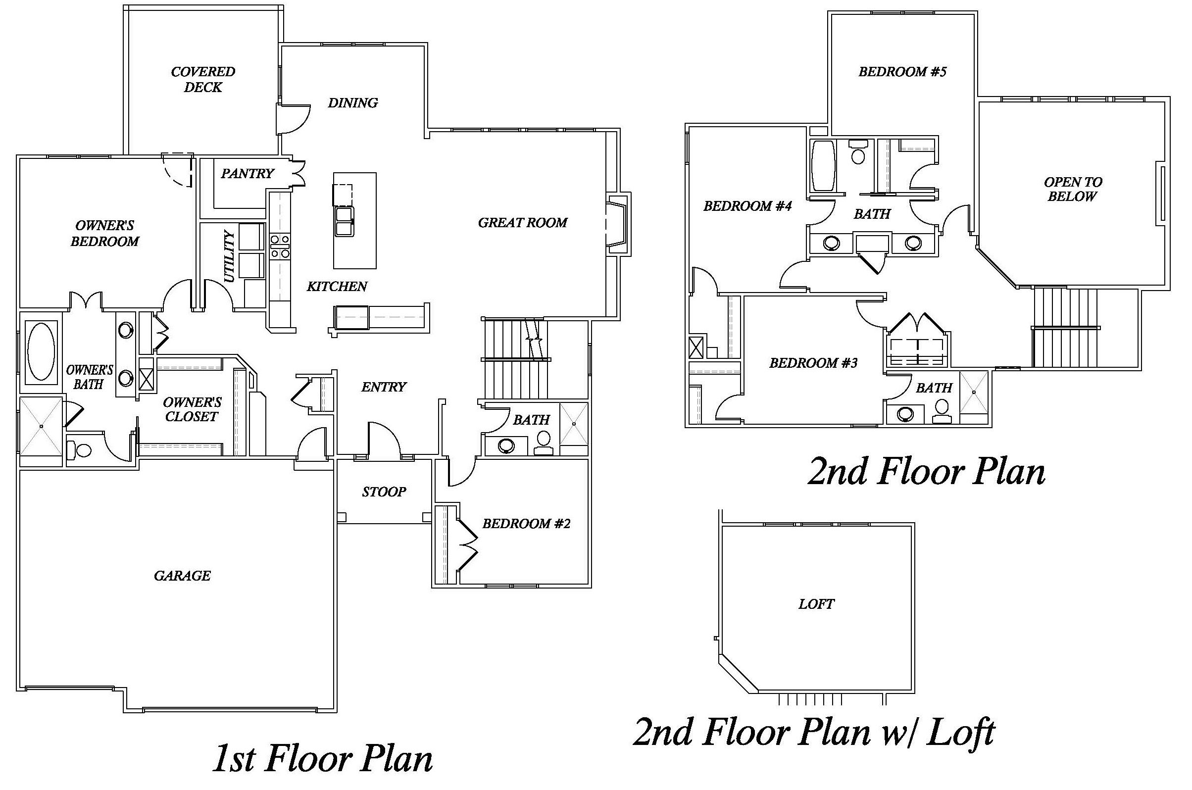 New Mark Homes KC floorplan