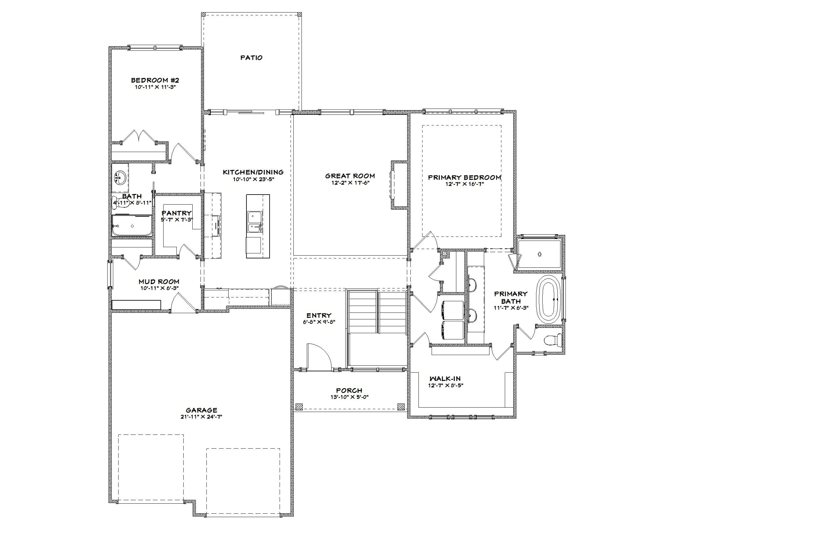 Mike Vankeirsbilck construction floorplan
