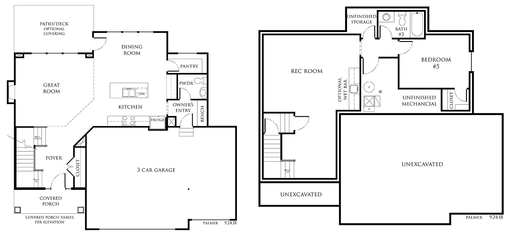 Summit Homes floorplan