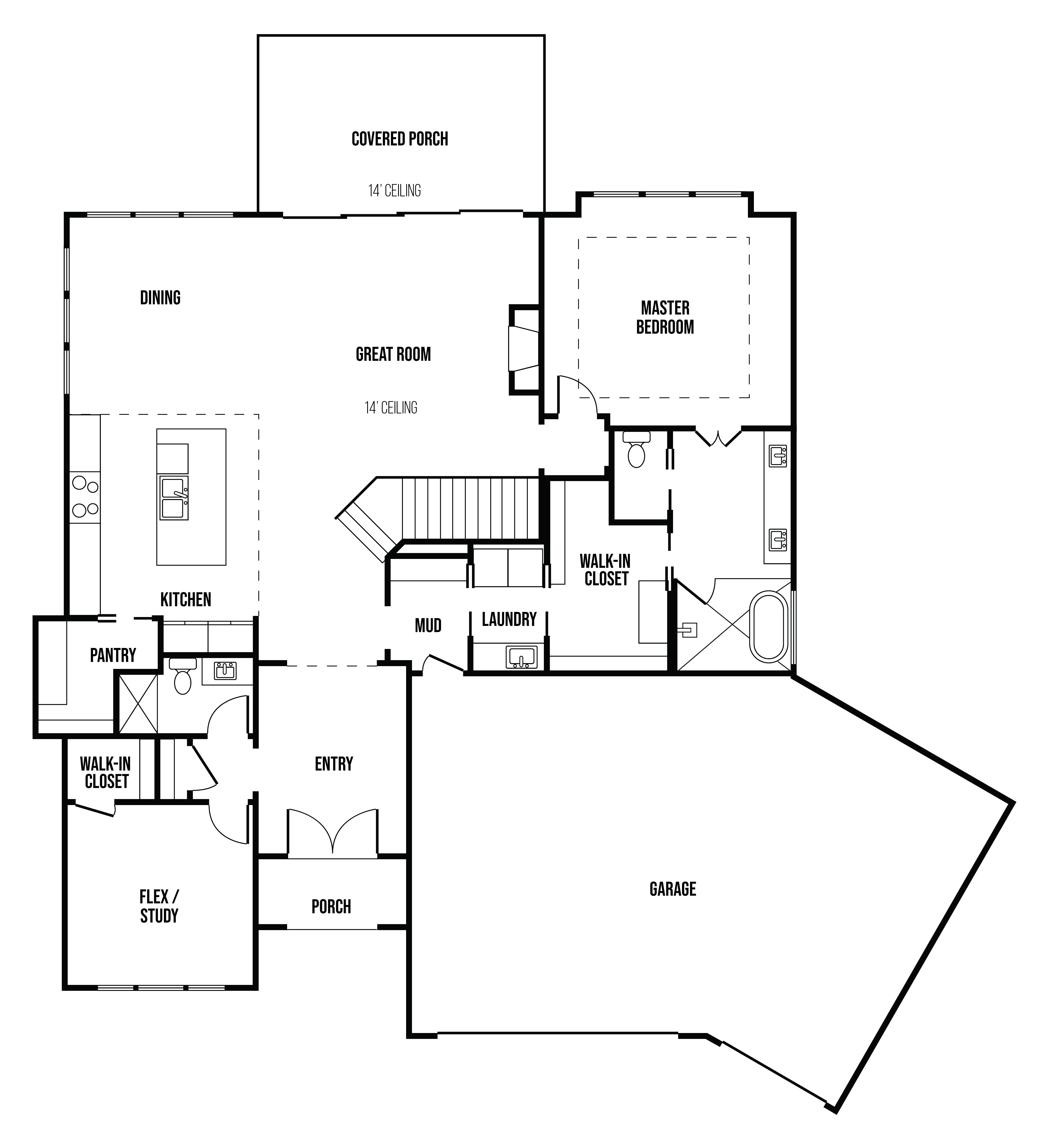Dusty Rhodes Homes floorplan