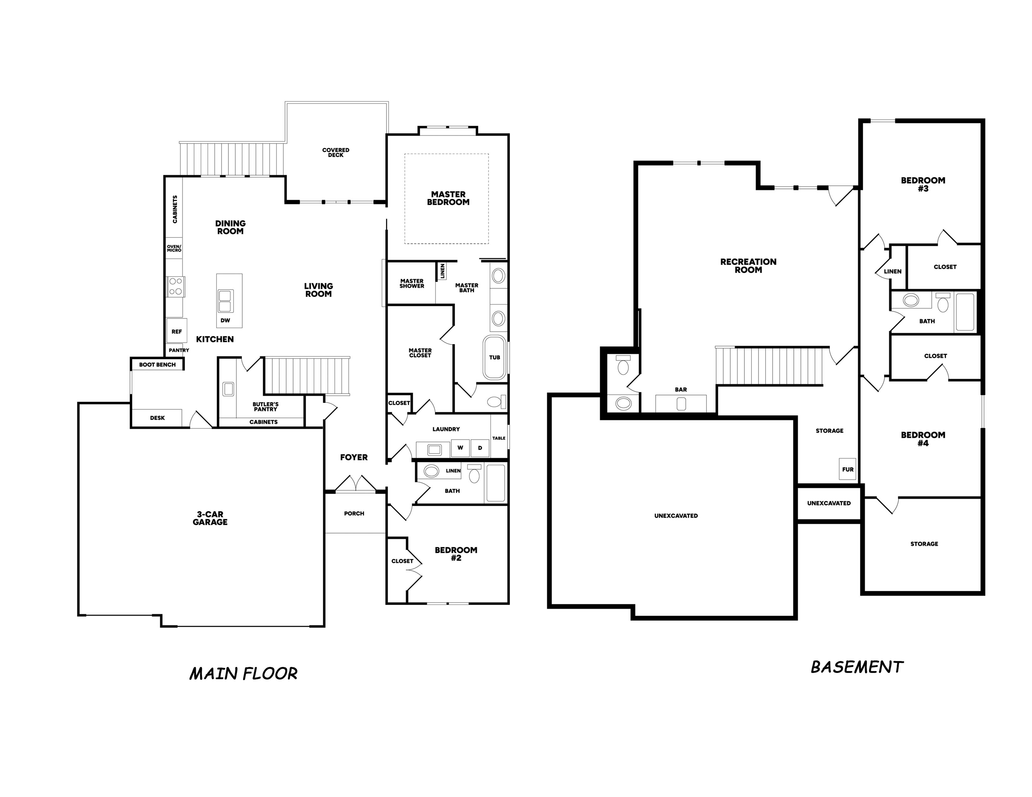 TruMark Homes floorplan
