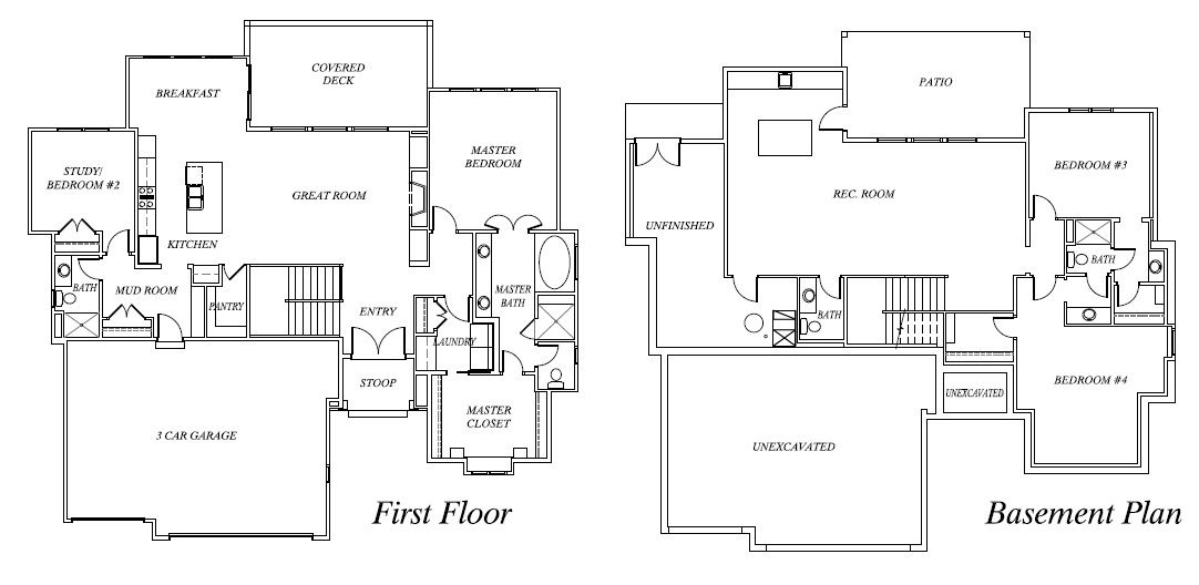 Casa Bella Construction floorplan