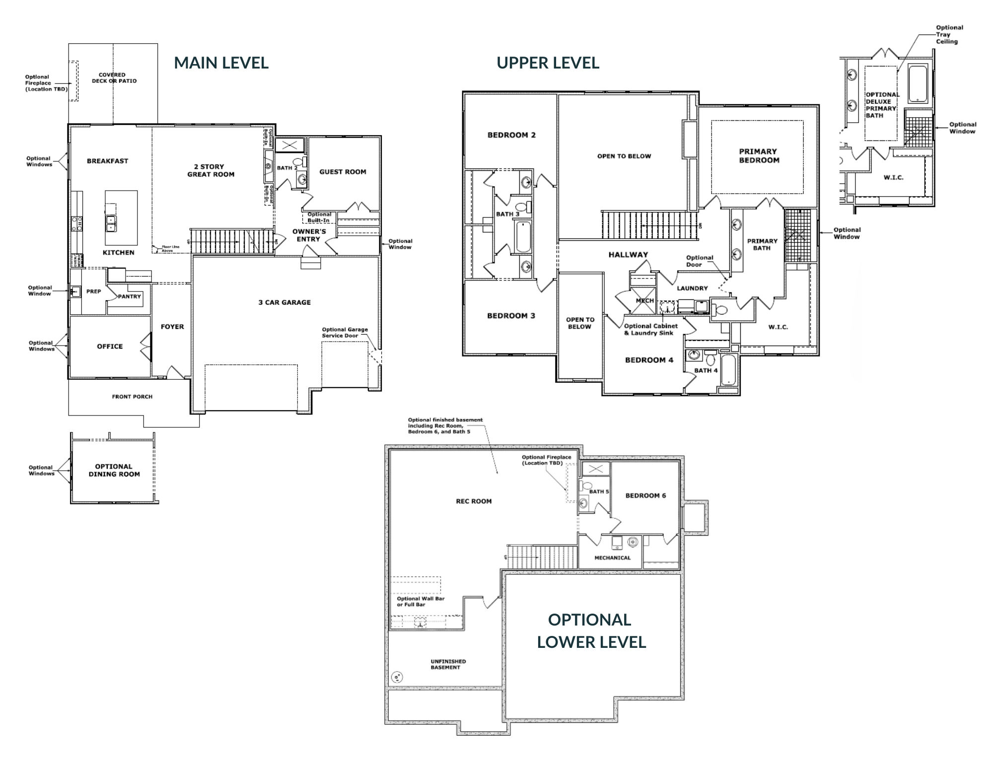 Inspired Homes LLC floorplan