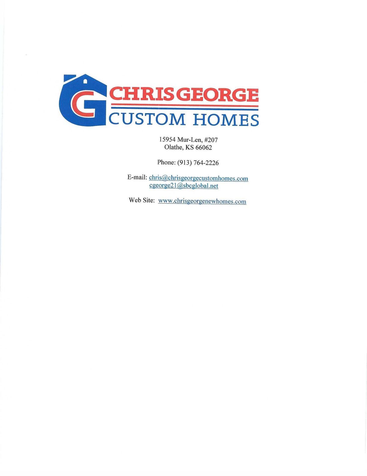Chris George Homes
