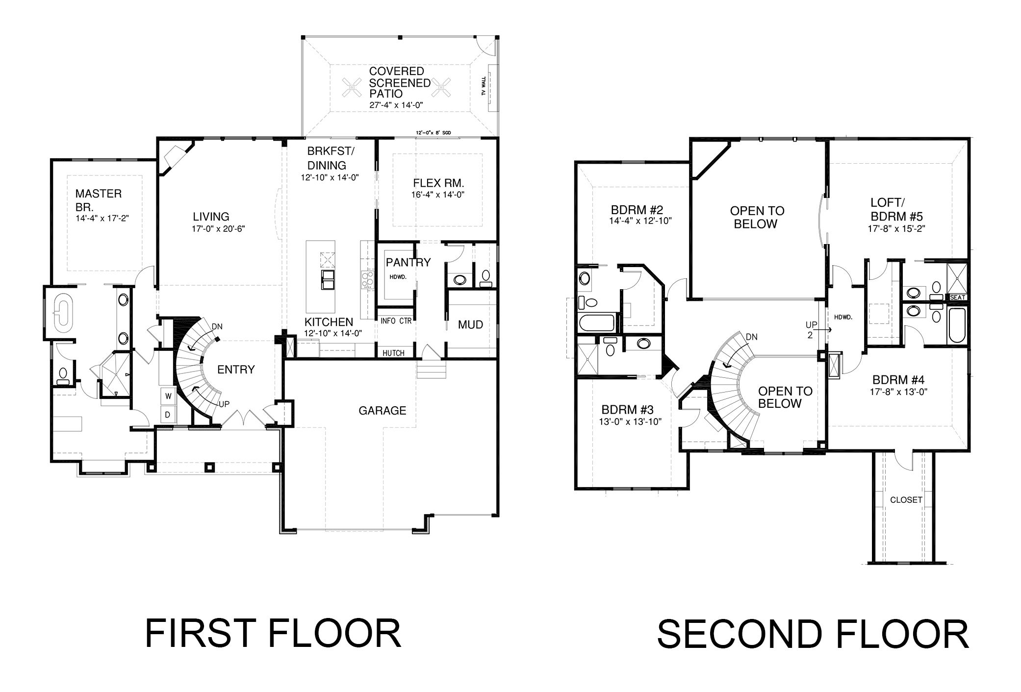 Don Julian Builders, Inc. floorplan