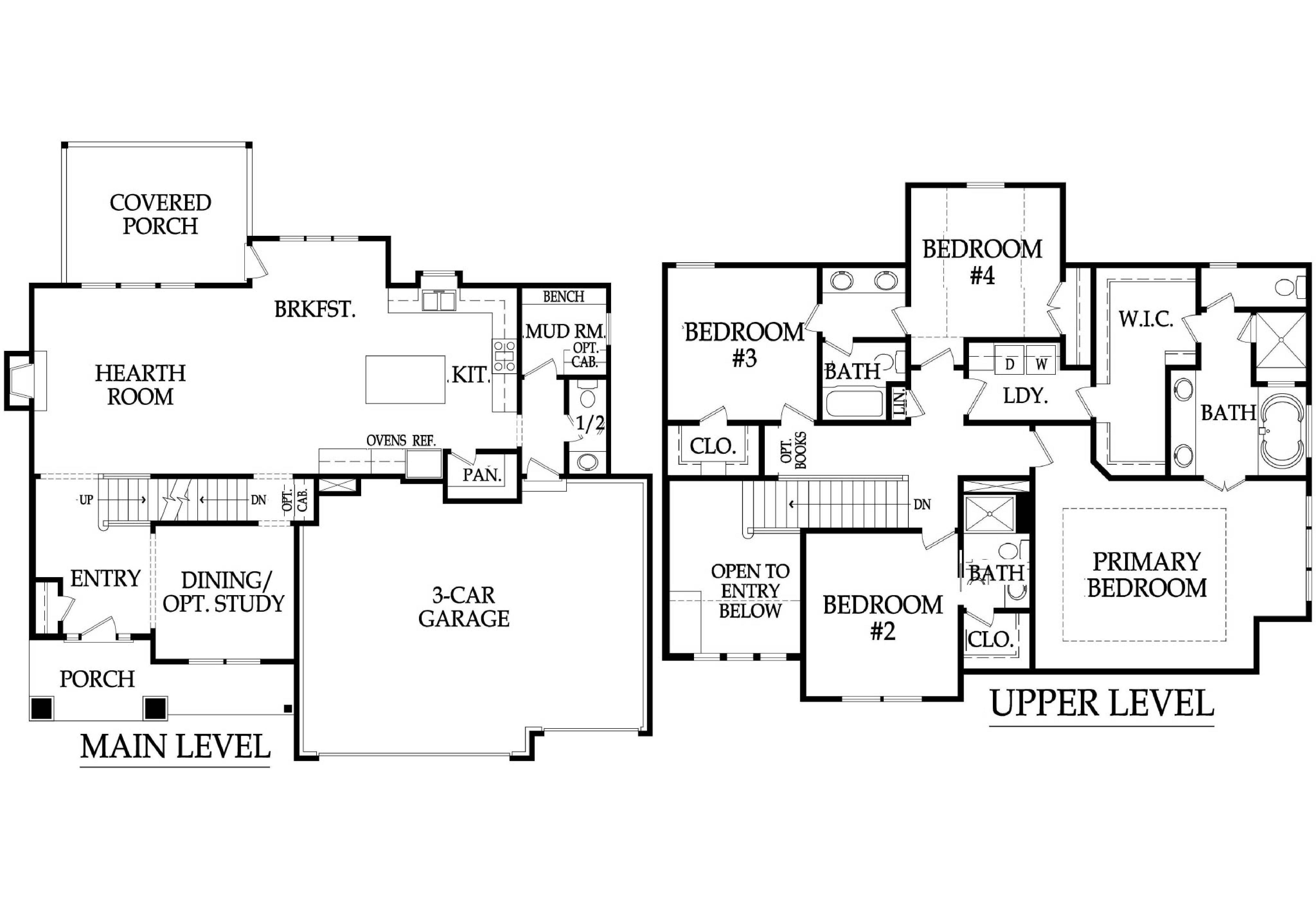 Bickimer Homes floorplan