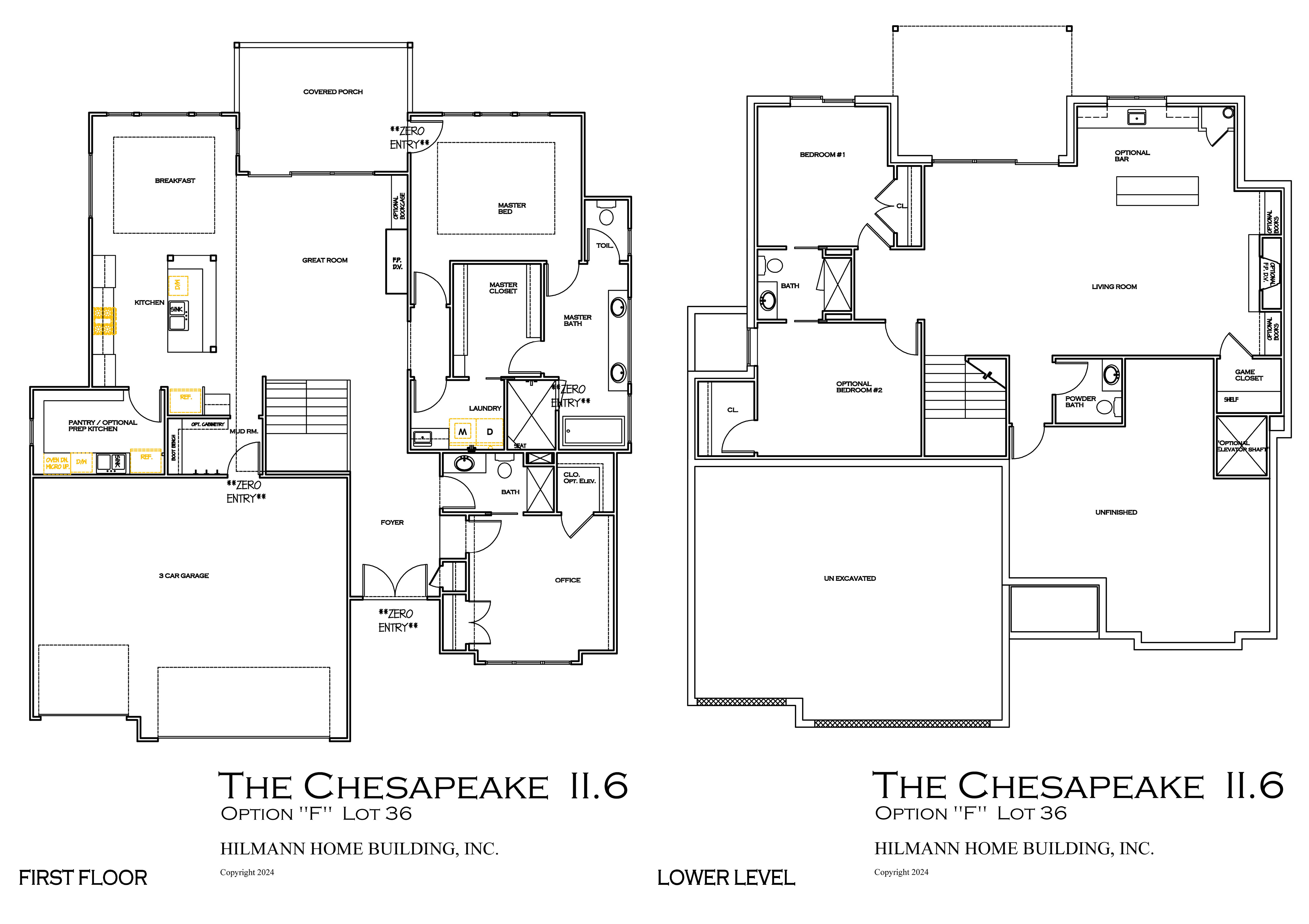 Hilmann Home Building, Inc. floorplan