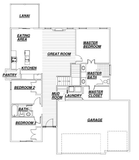Dave Richards Homebuilding, Inc. floorplan