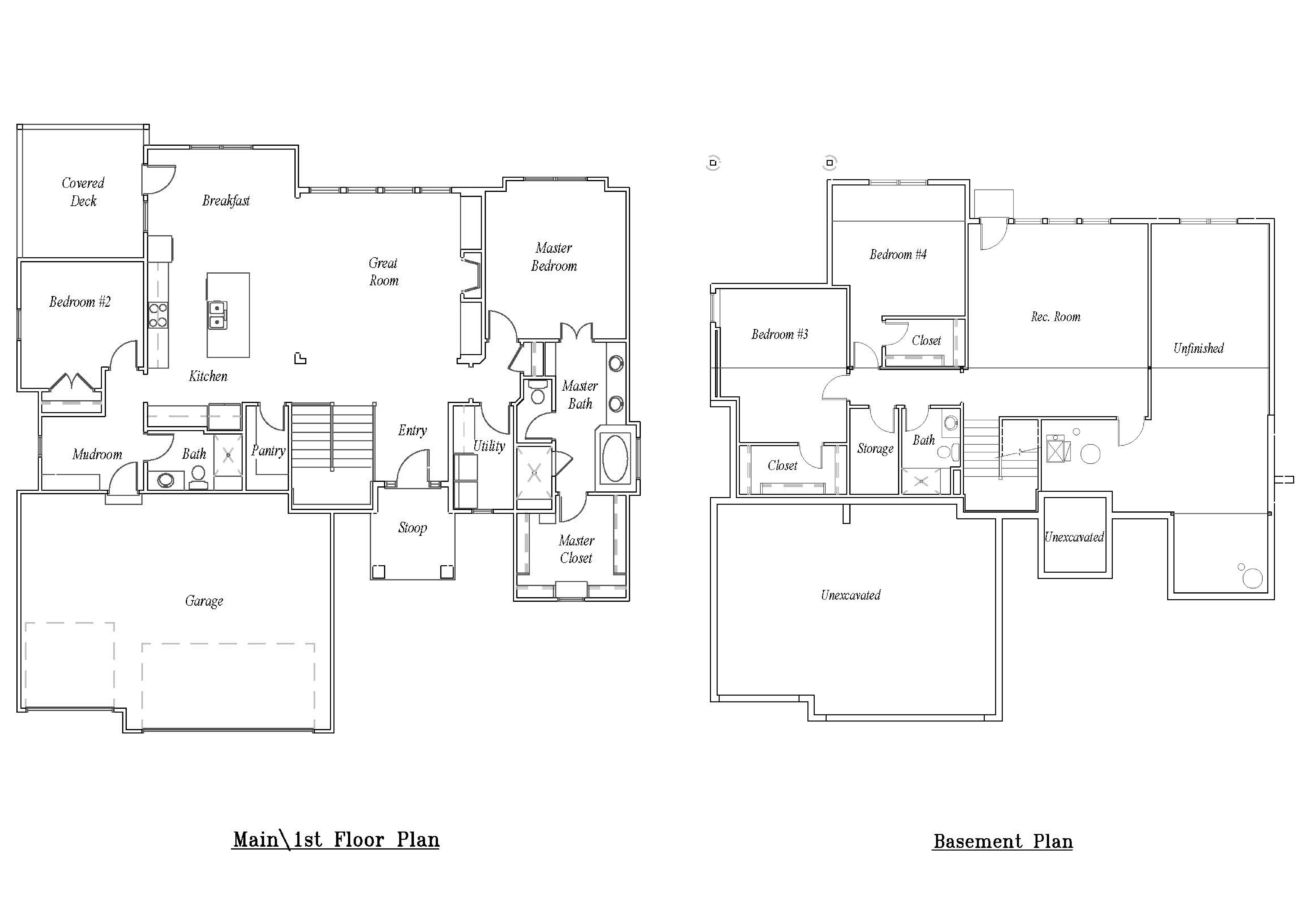 New Mark Homes KC floorplan