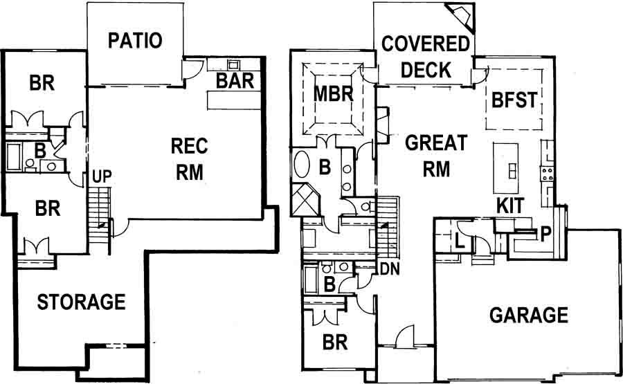 Walker Custom Homes floorplan