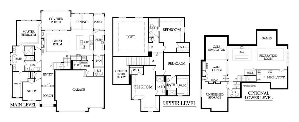 James Engle Custom Homes floorplan