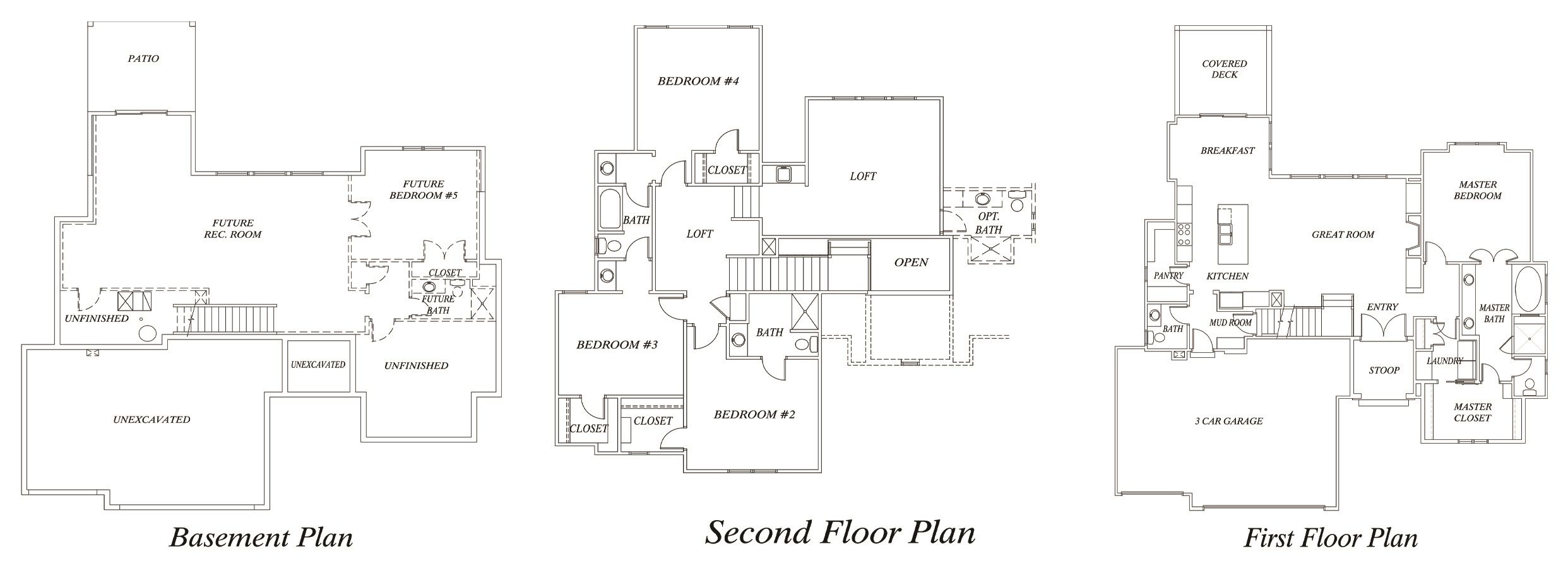Encore Building Company floorplan