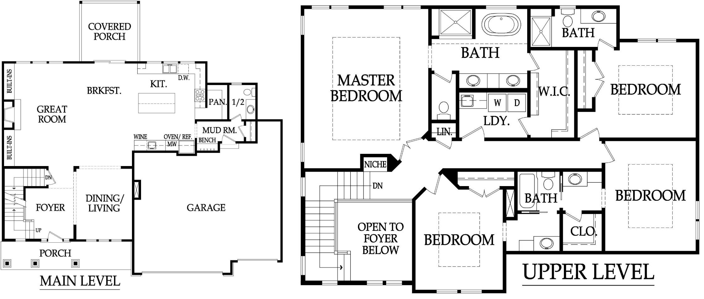Drees Built Homes floorplan