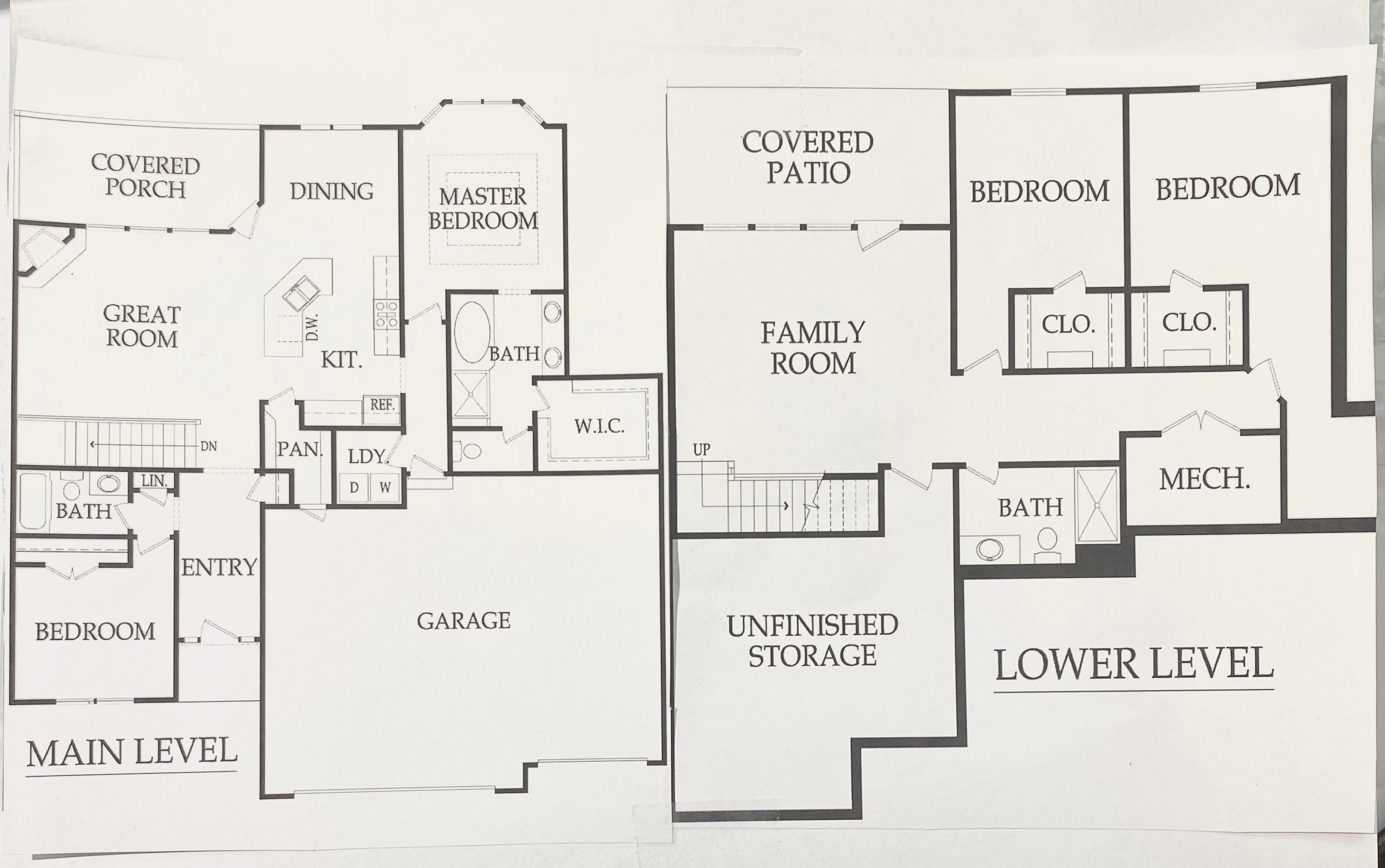 Olympus Custom Homes floorplan