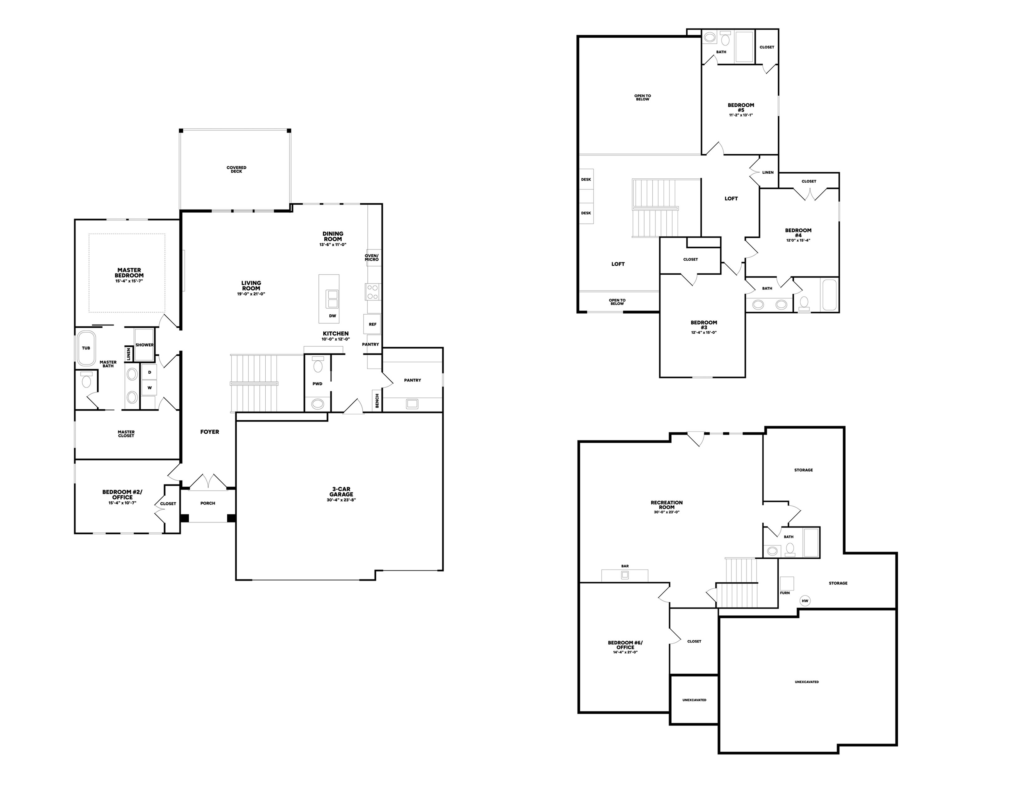 TruMark Homes floorplan