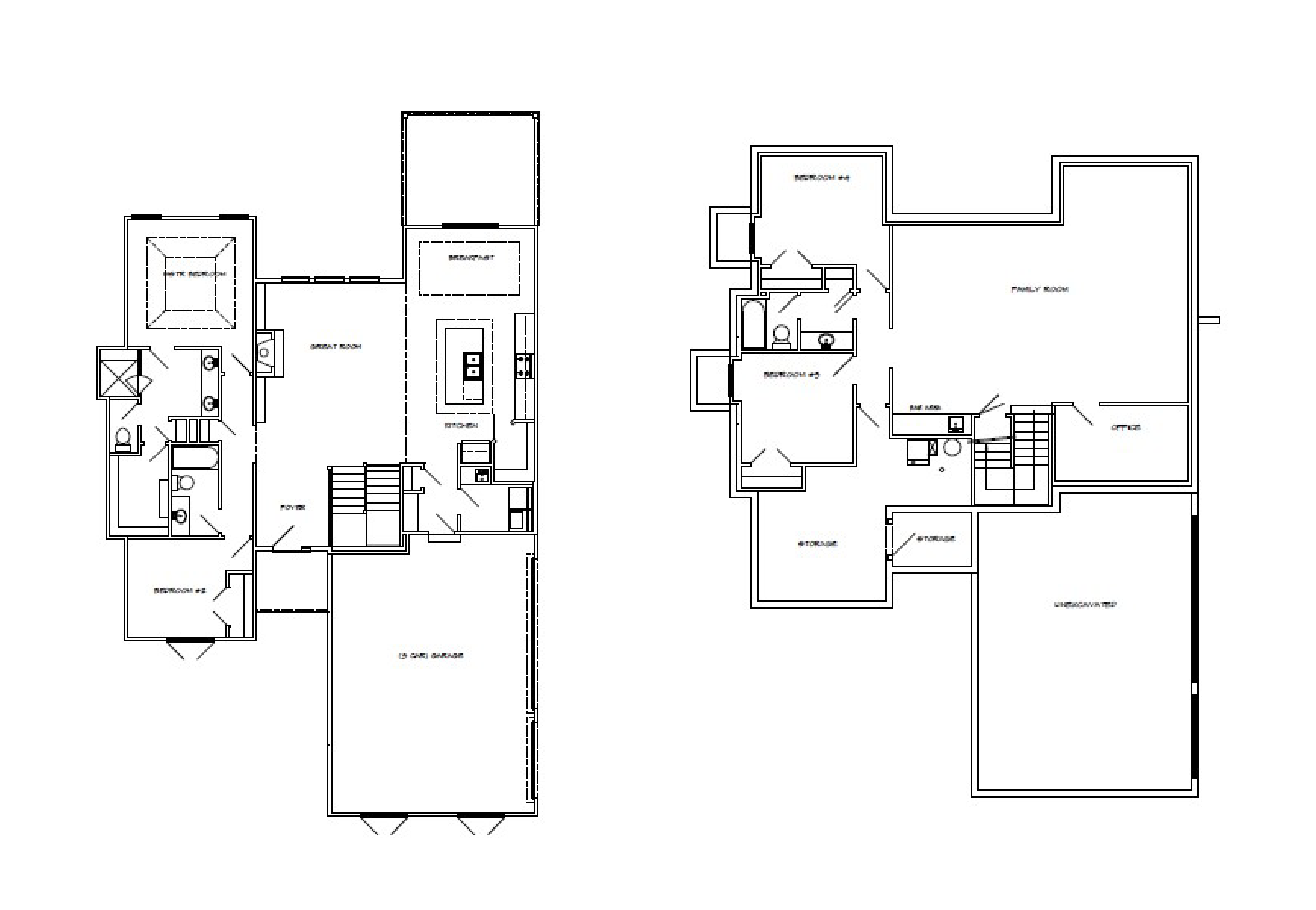BC Residential Homes floorplan